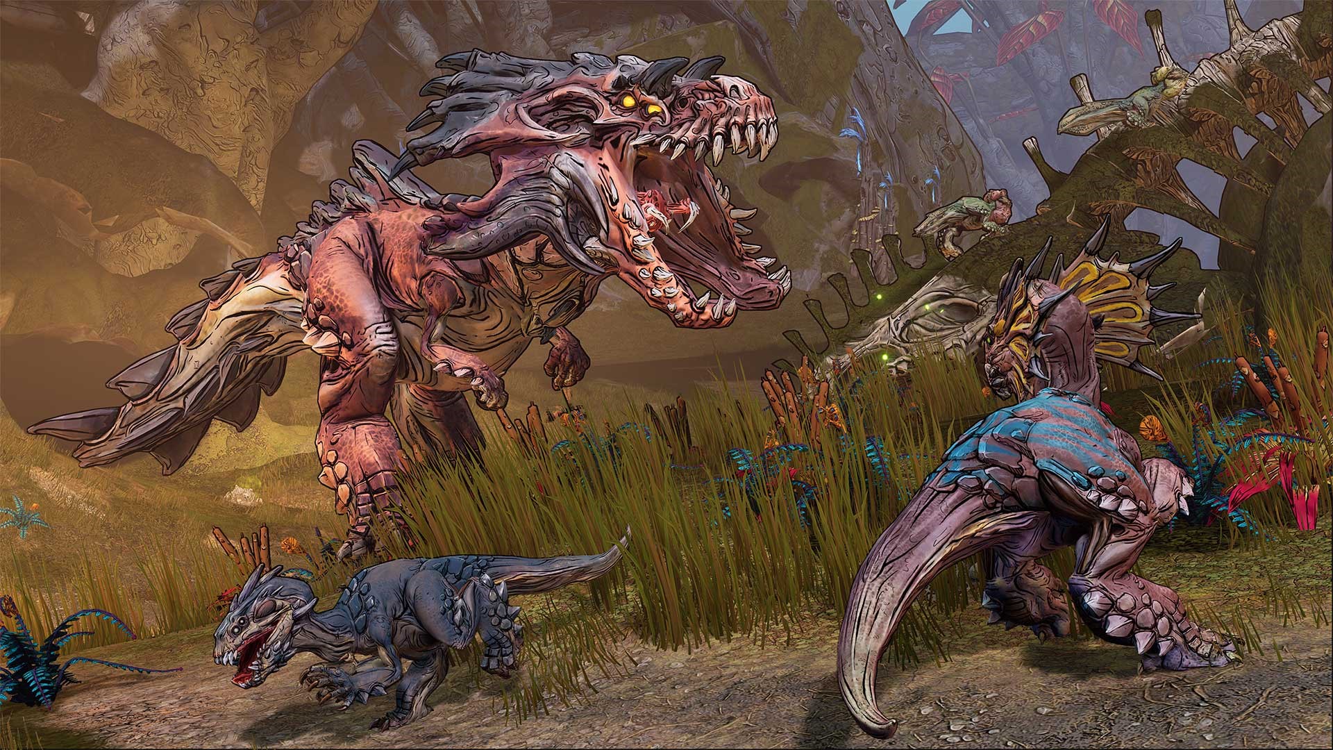Creatures in Borderlands 3 video game art HD Wallpaper