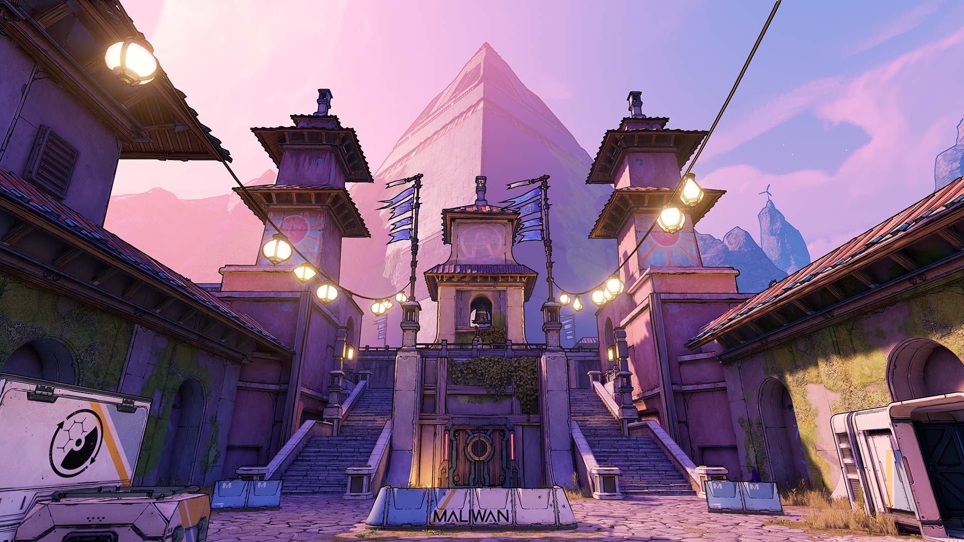 Maliwan Headquarters in Borderlands 3 HD Wallpaper