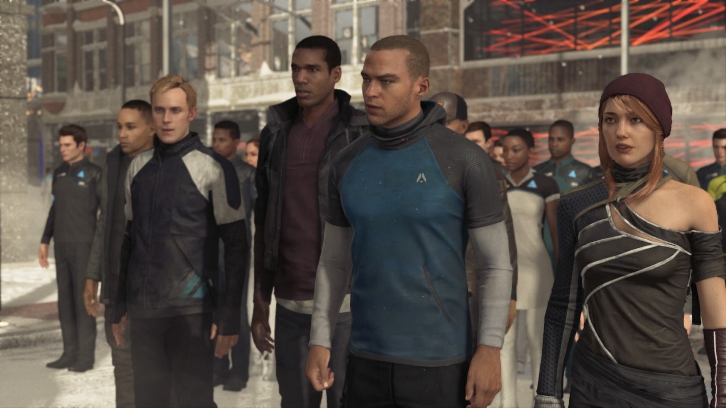 North and other androids in Detroit: Become Human HD Wallpaper