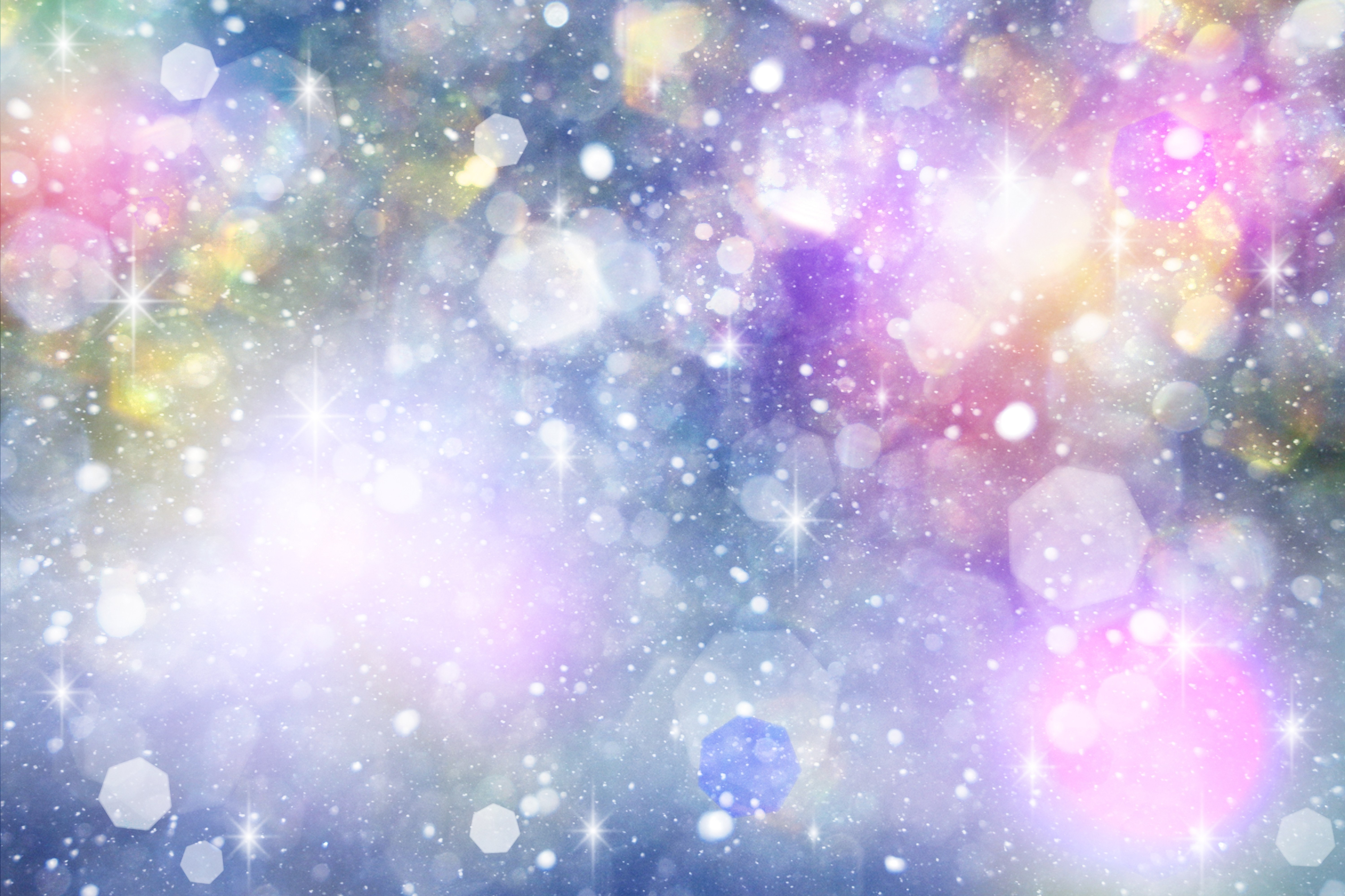 4K Colorful Digital Space Art HD Wallpaper