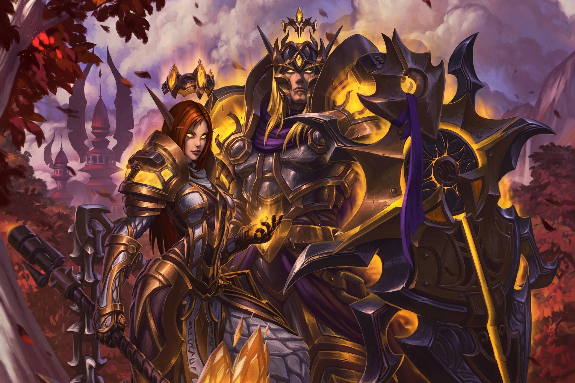 Blood Elves from World of Warcraft HD Wallpaper