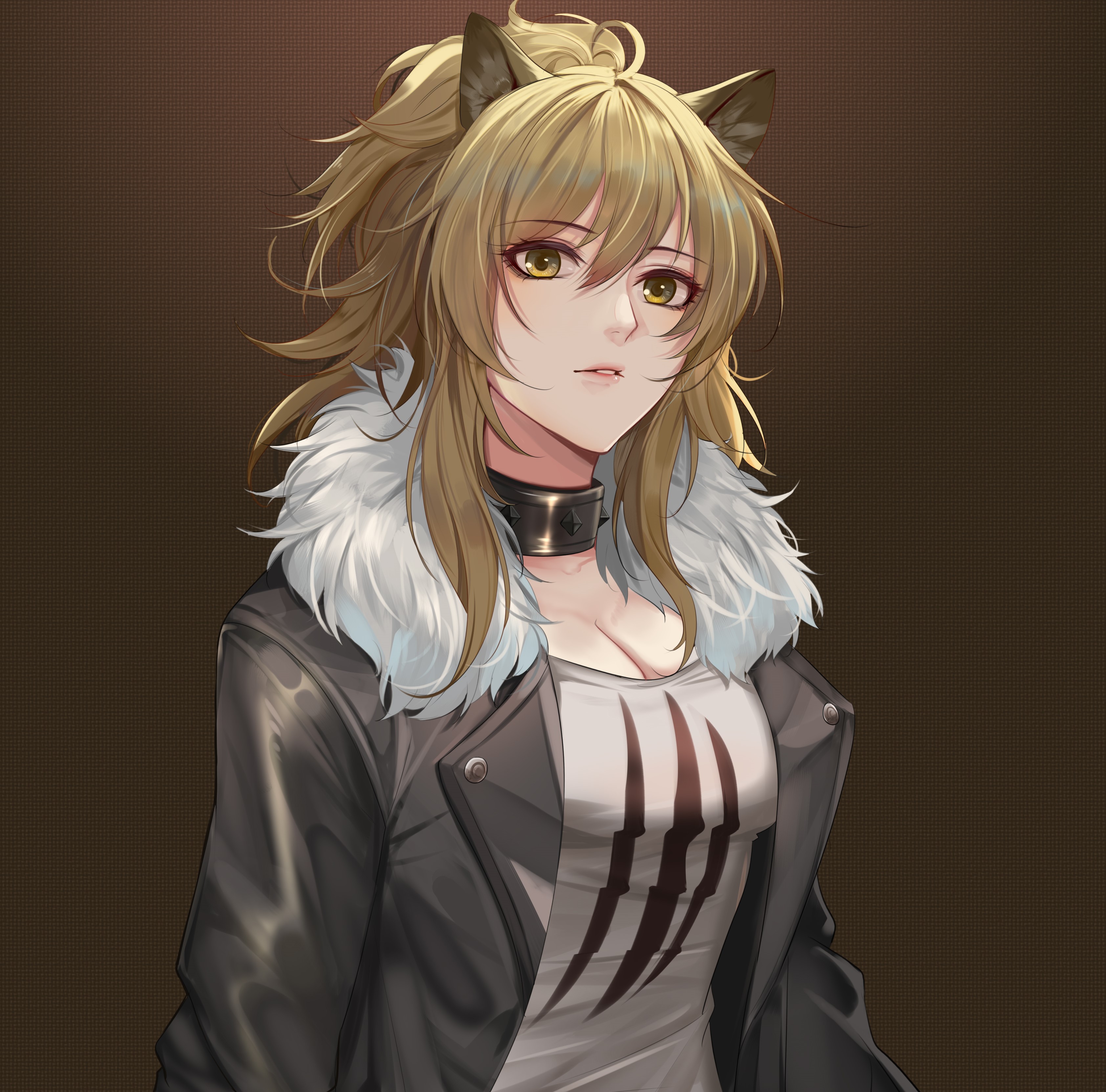 Siege from Arknights portrait HD Wallpaper