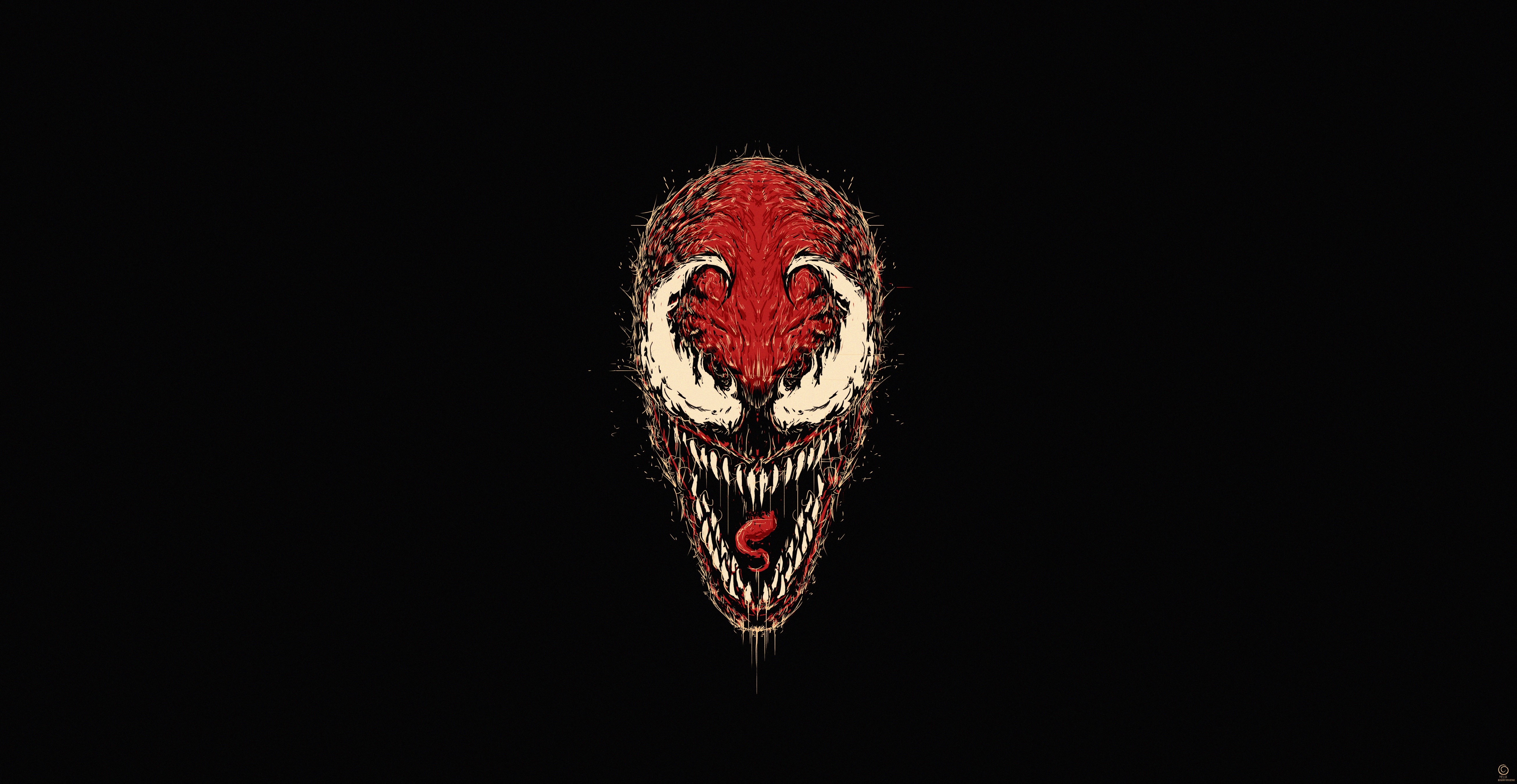 Carnage from Venom artwork HD Wallpaper