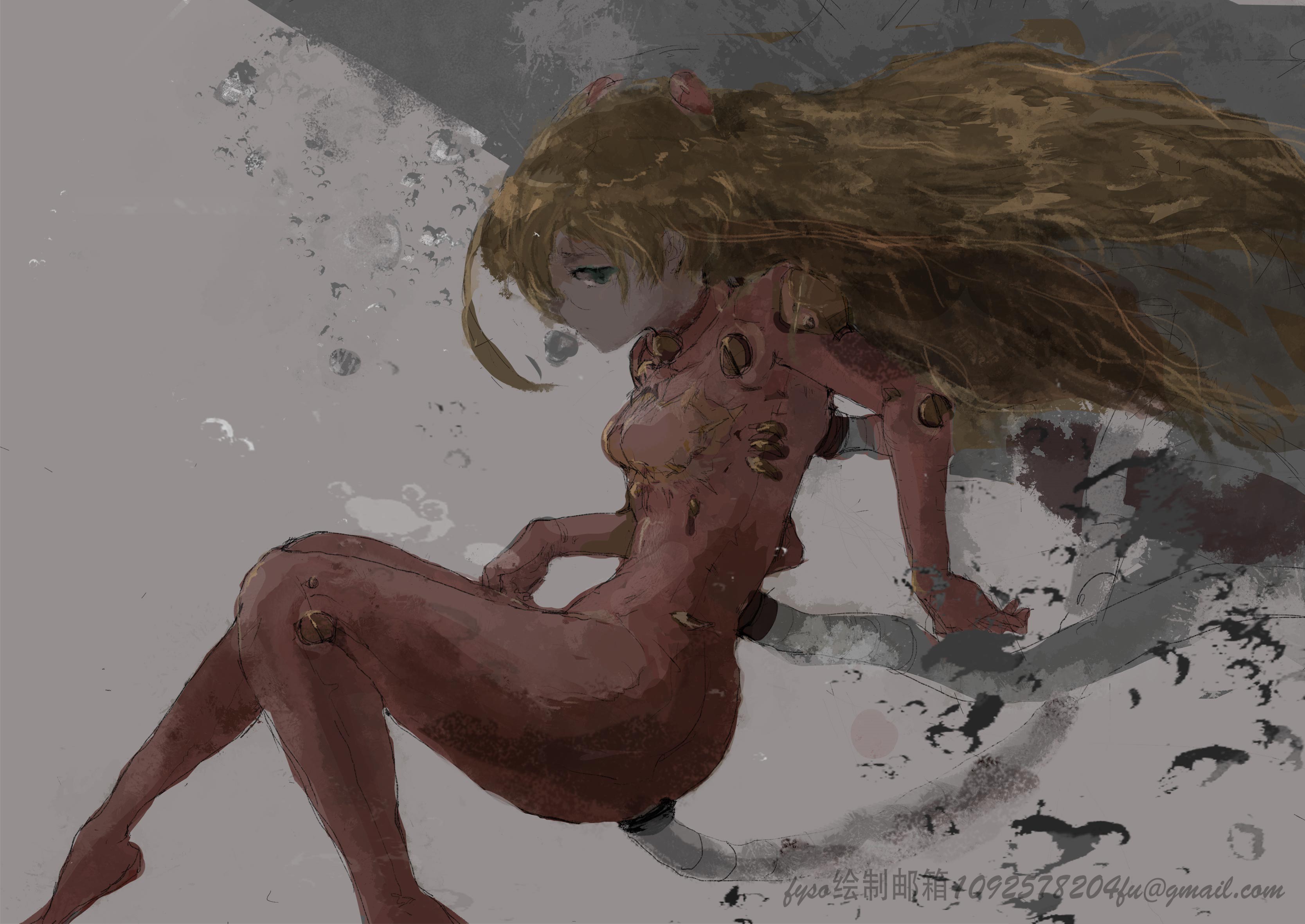 Asuka Langley Soryu from Neon Genesis Evangelion HD Wallpaper