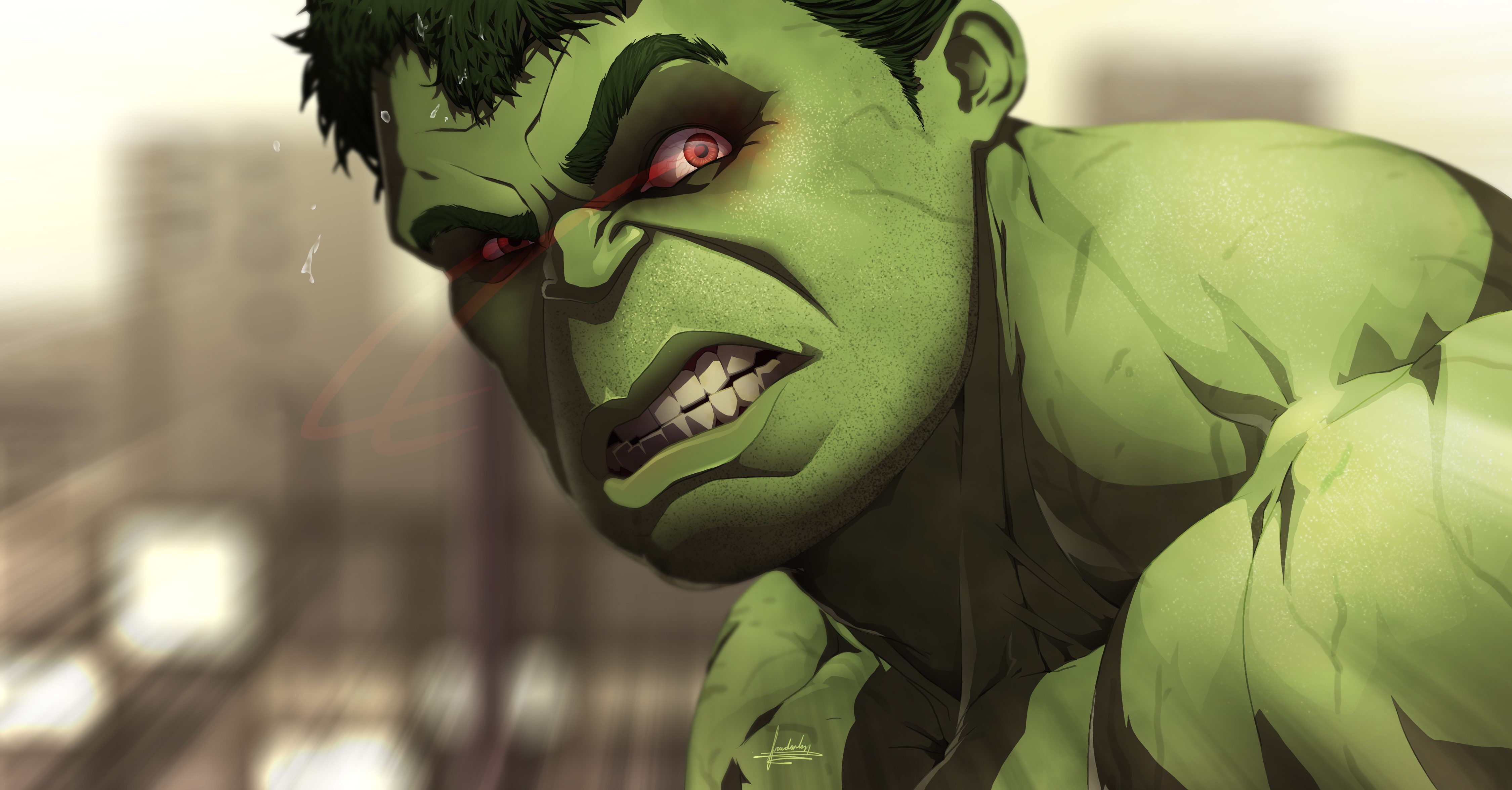 Hulk from Marvel Comics HD Wallpaper