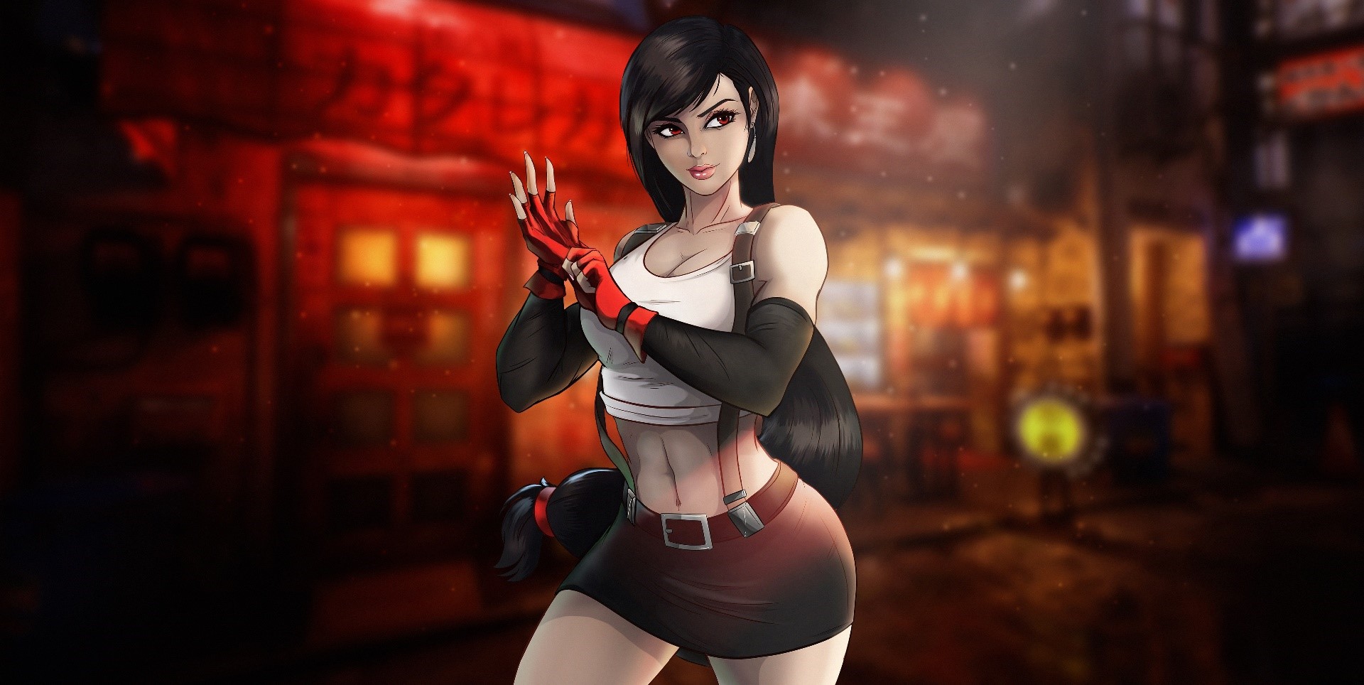 Tifa Lockhart from Final Fantasy VII HD Wallpaper