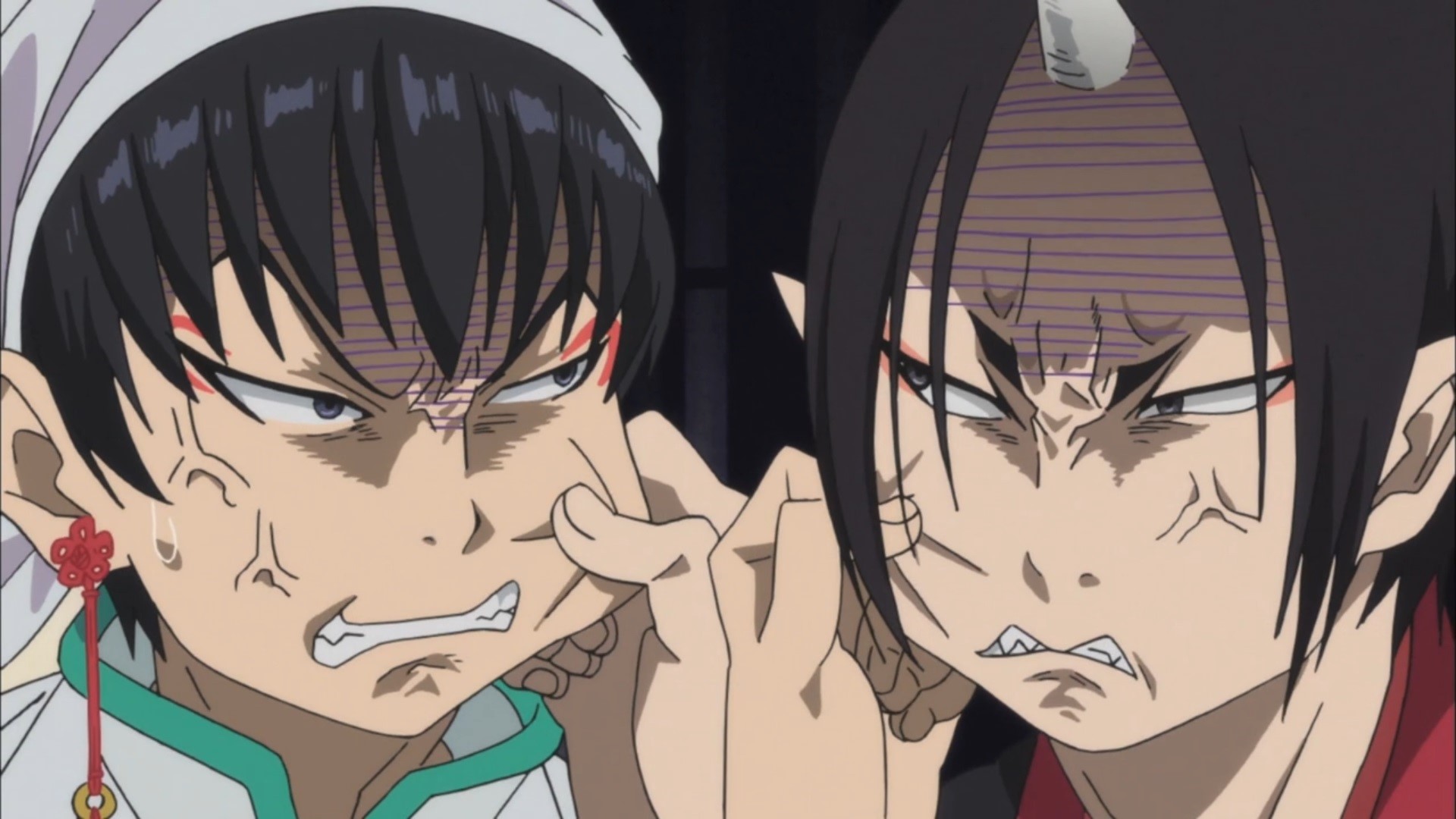 Hoozuki no Reitetsu: Two demons with angry expressions HD Wallpaper