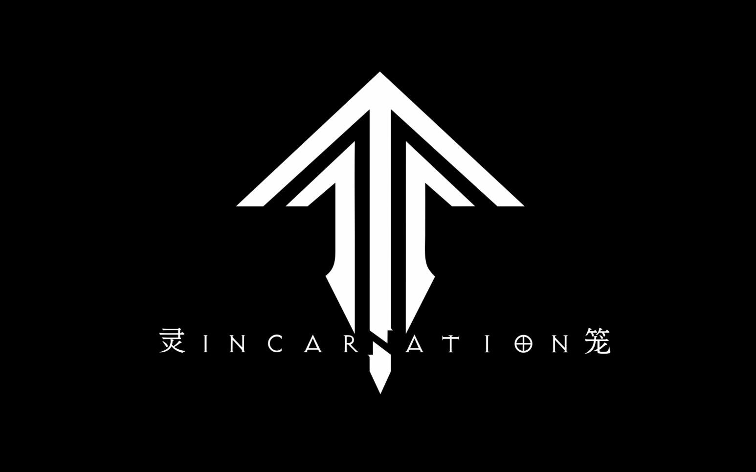 Incarnation logo with Chinese characters HD Wallpaper