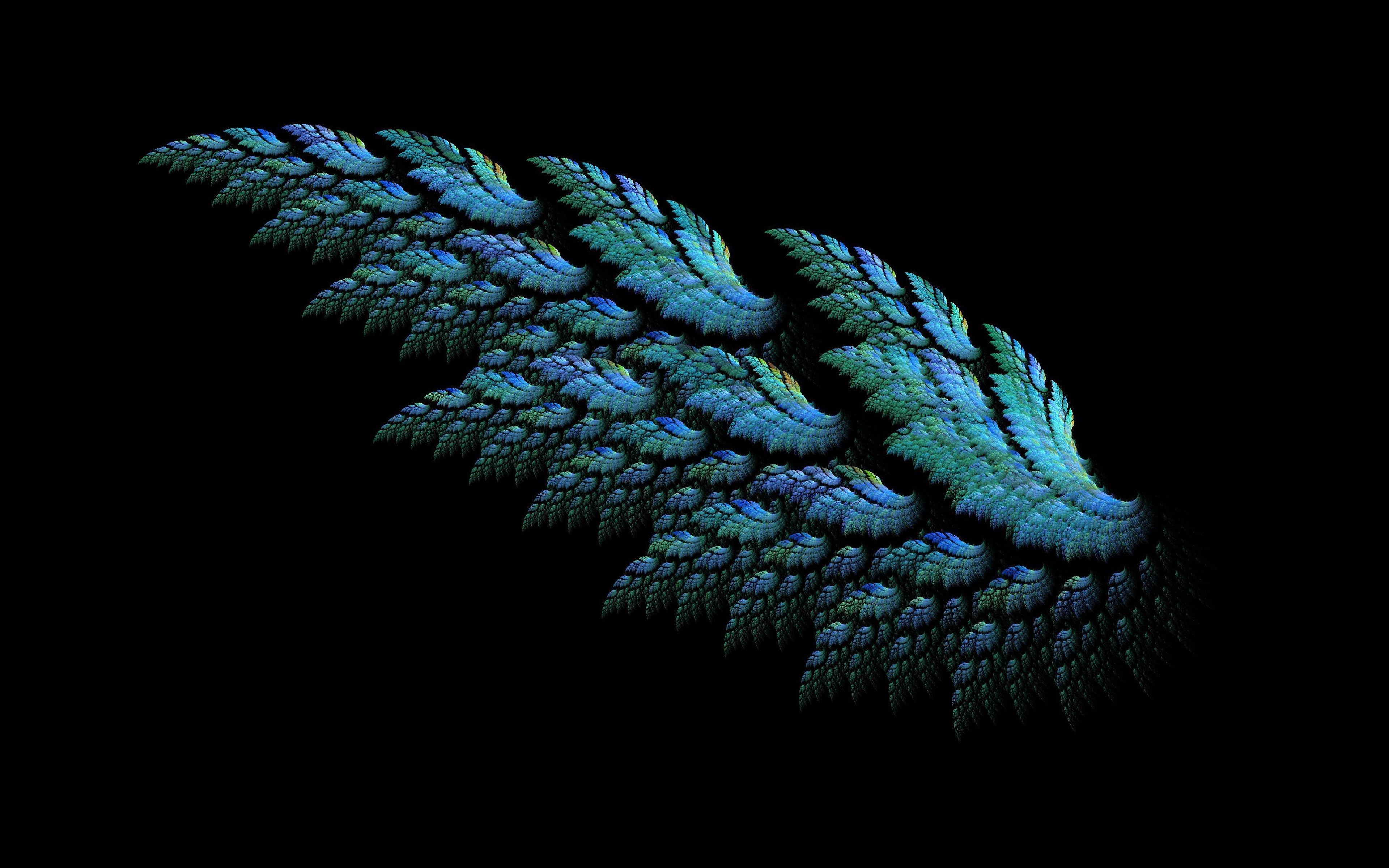 4K Digital Art Wings HD Wallpaper