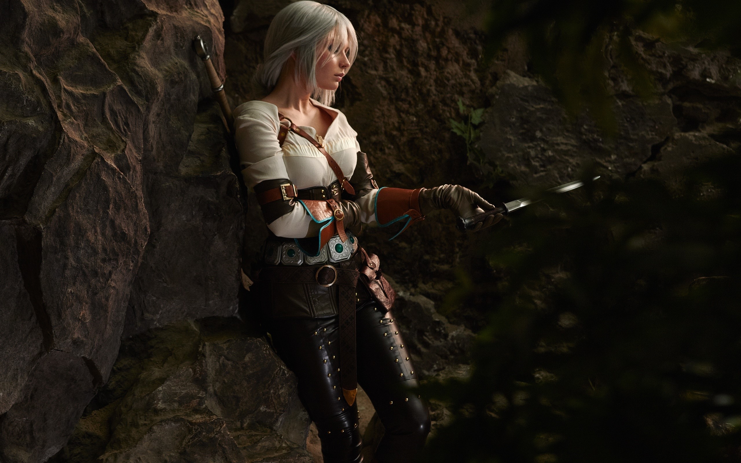Ciri from The Witcher 3: Wild Hunt cosplay HD Wallpaper