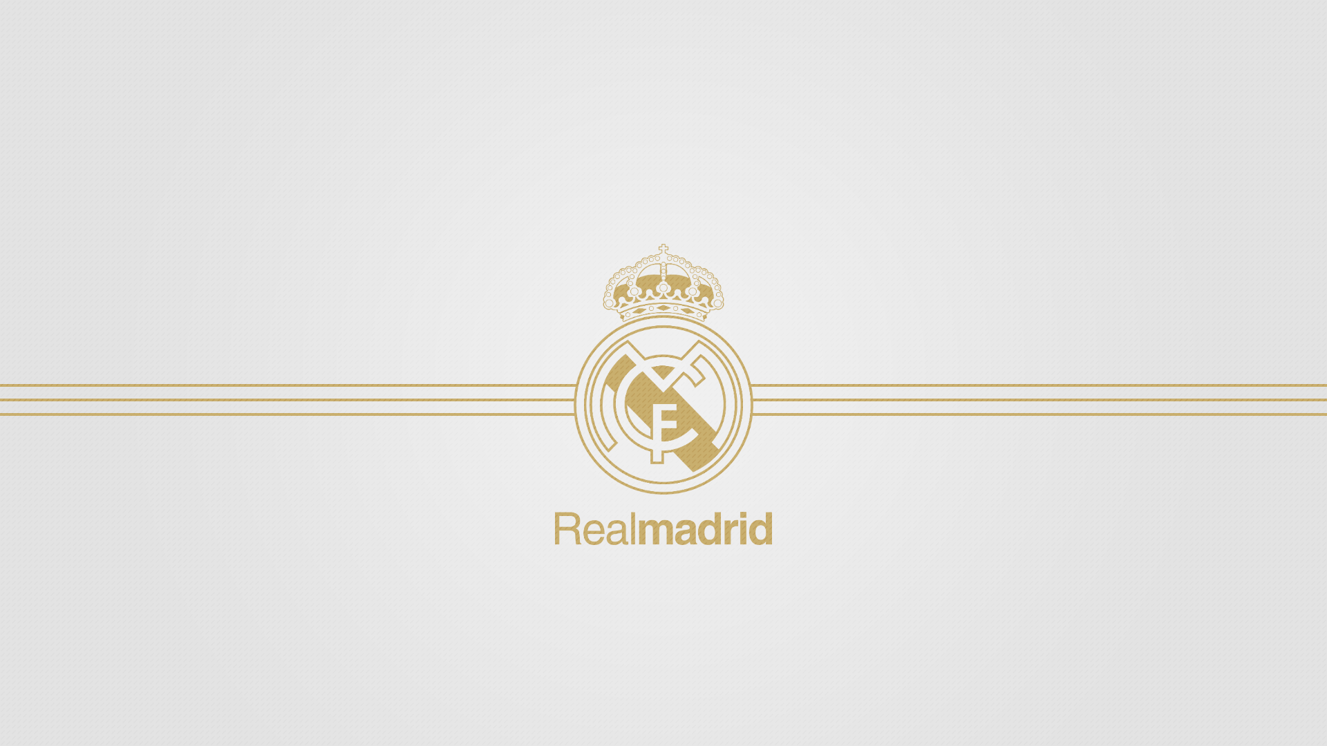 Real Madrid logo with crown and text HD Wallpaper