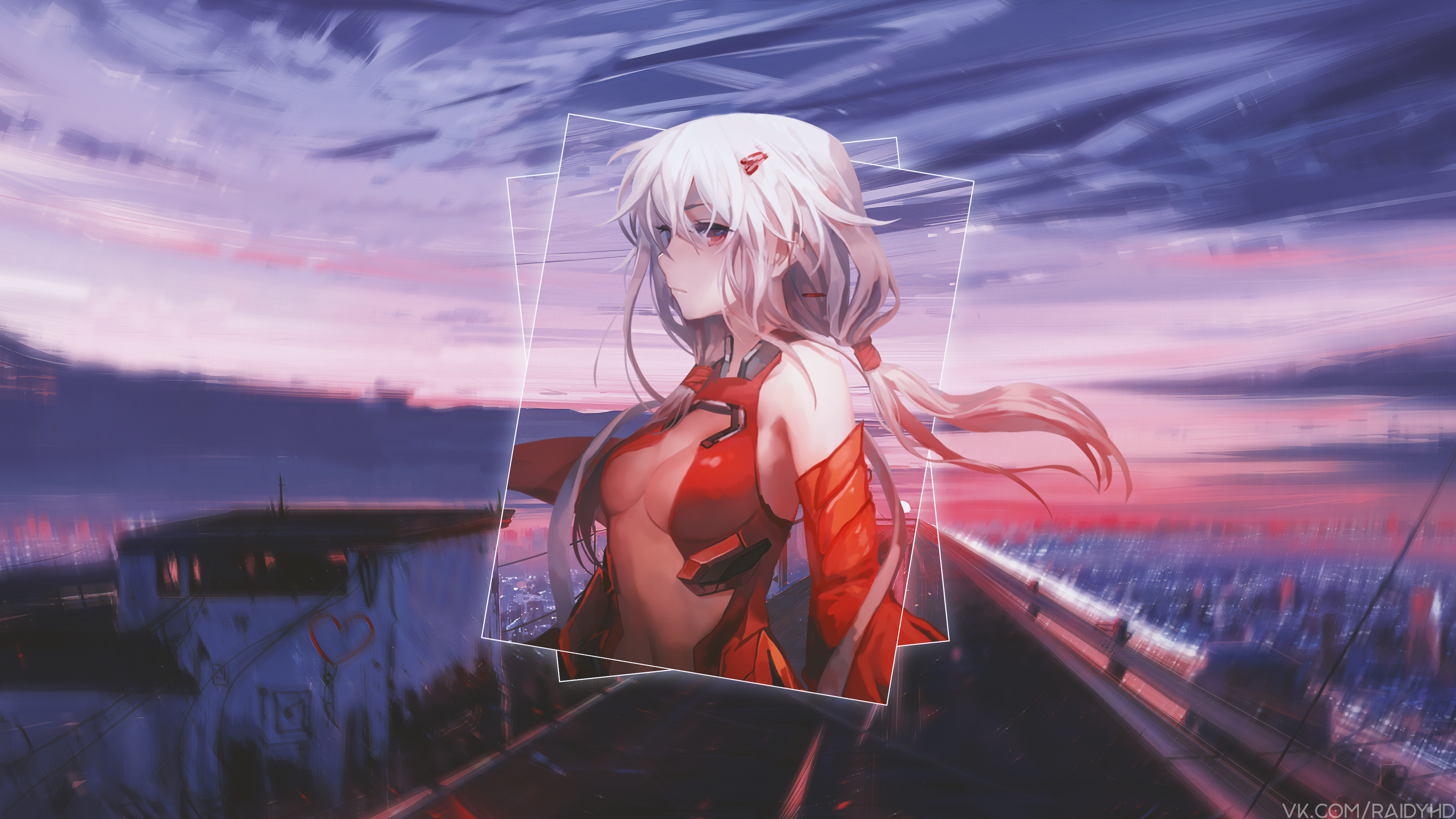 4K Yuzuriha Inori from Guilty Crown HD Wallpaper