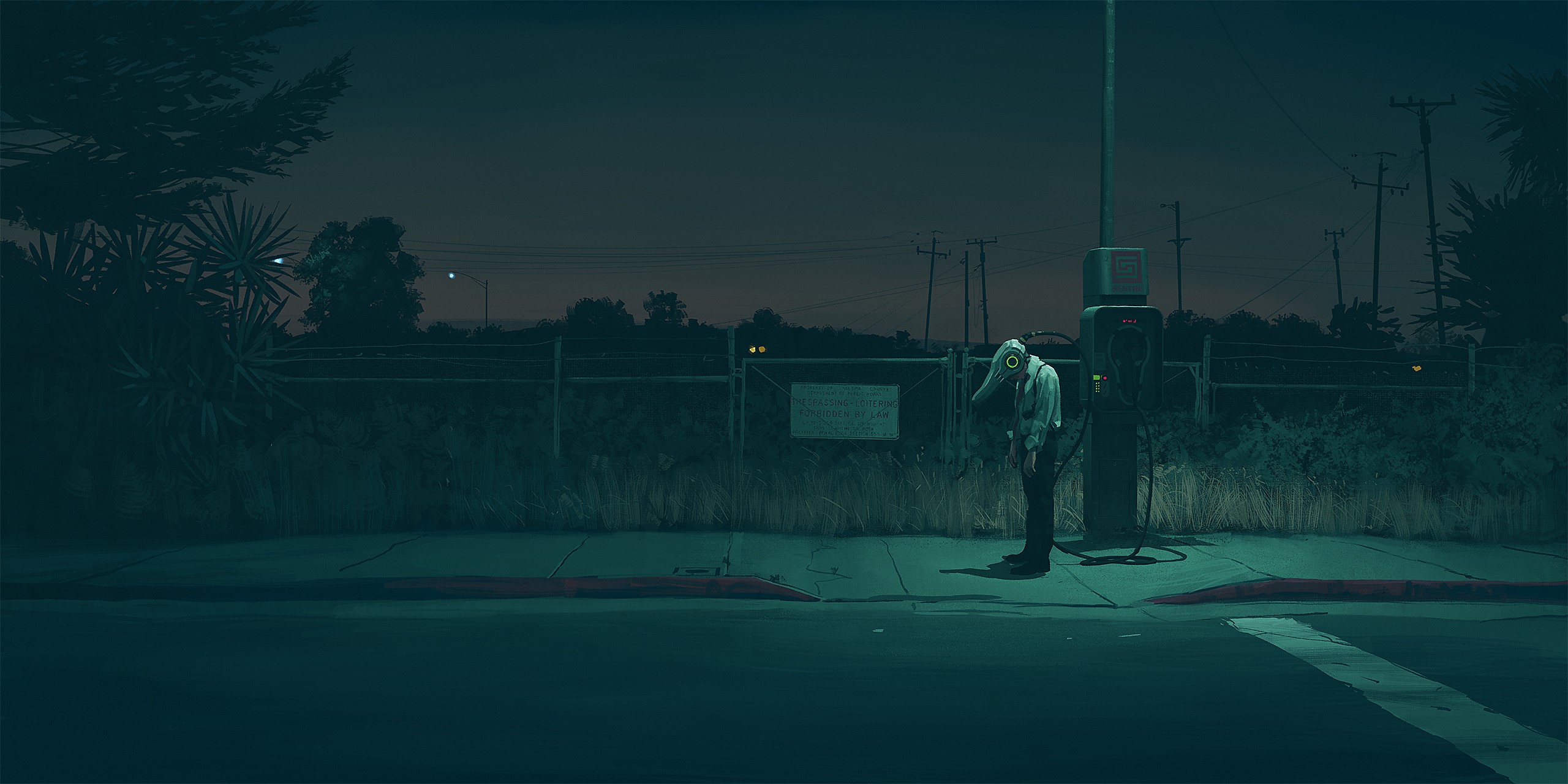 Artwork by Simon Stålenhag HD Wallpaper
