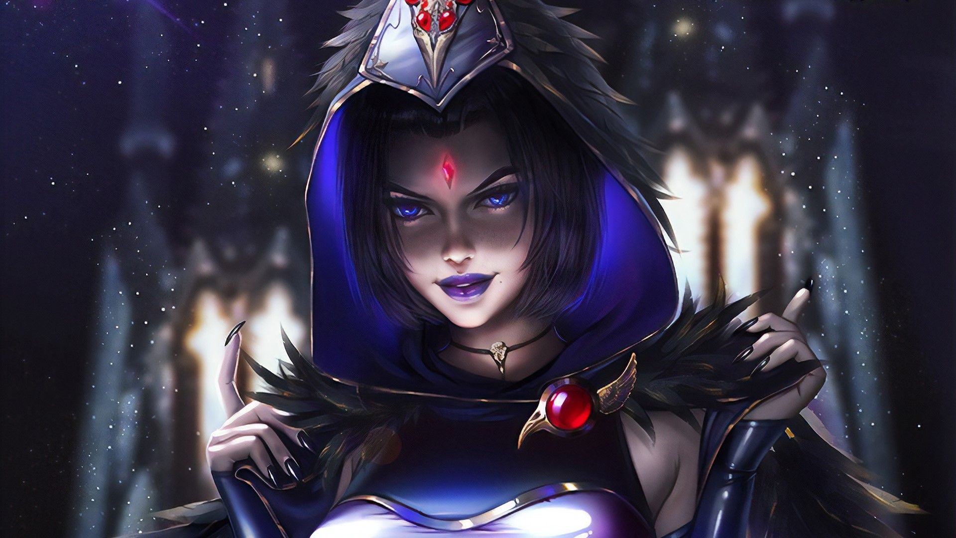 Raven from DC Comics by AyyaSAP HD Wallpaper