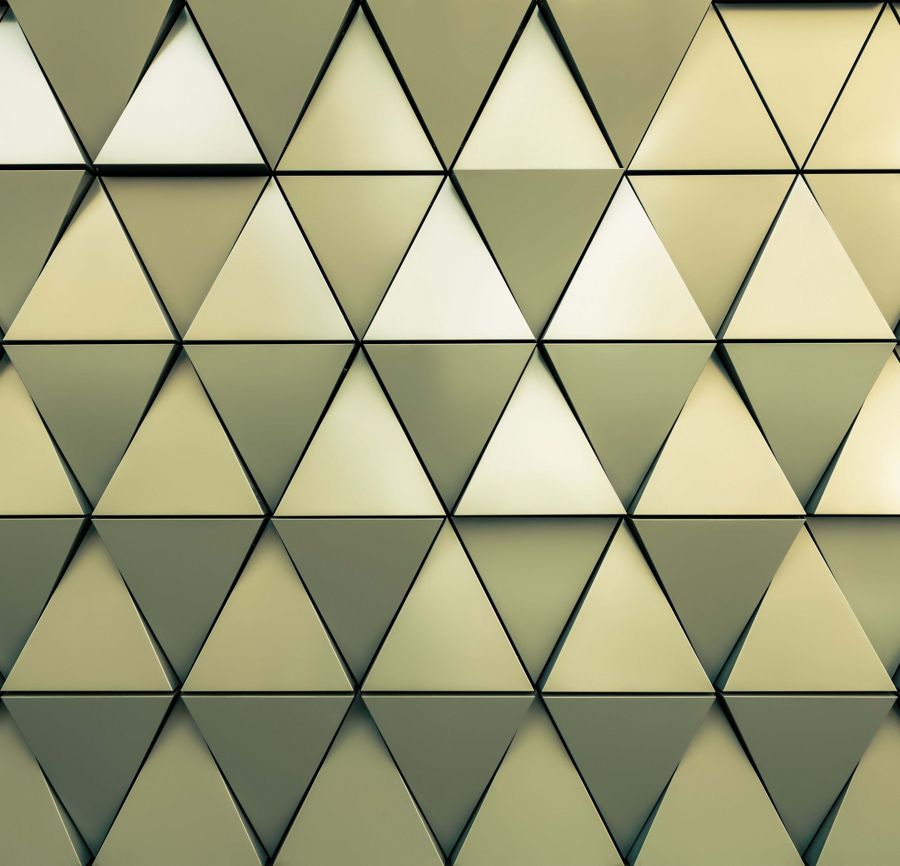 Geometric pattern of interlocking triangles HD Wallpaper
