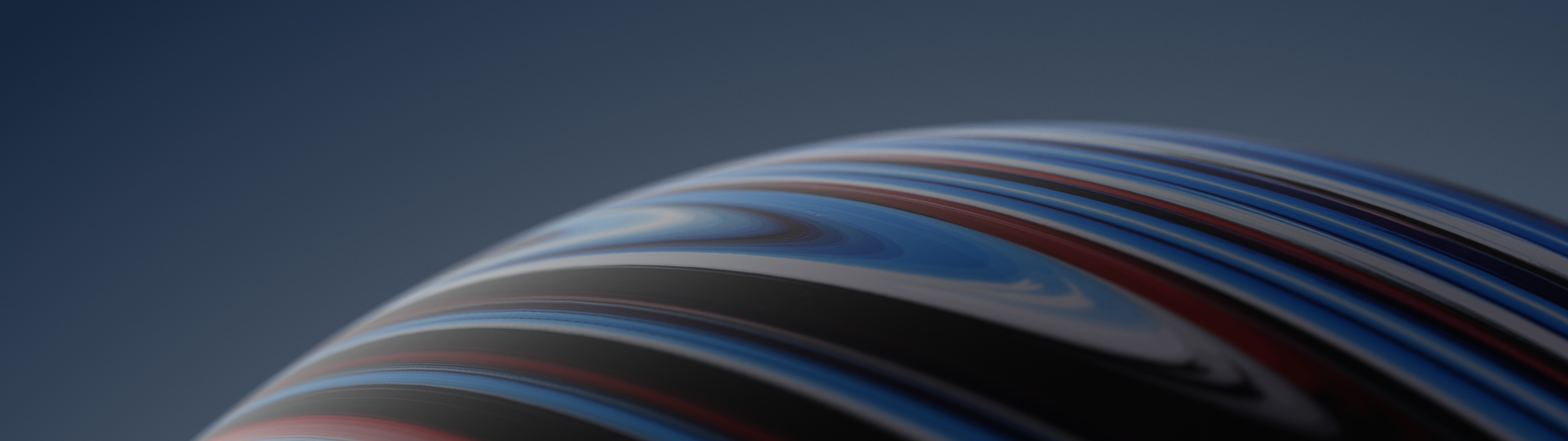 4K abstract sphere with swirling colors HD Wallpaper