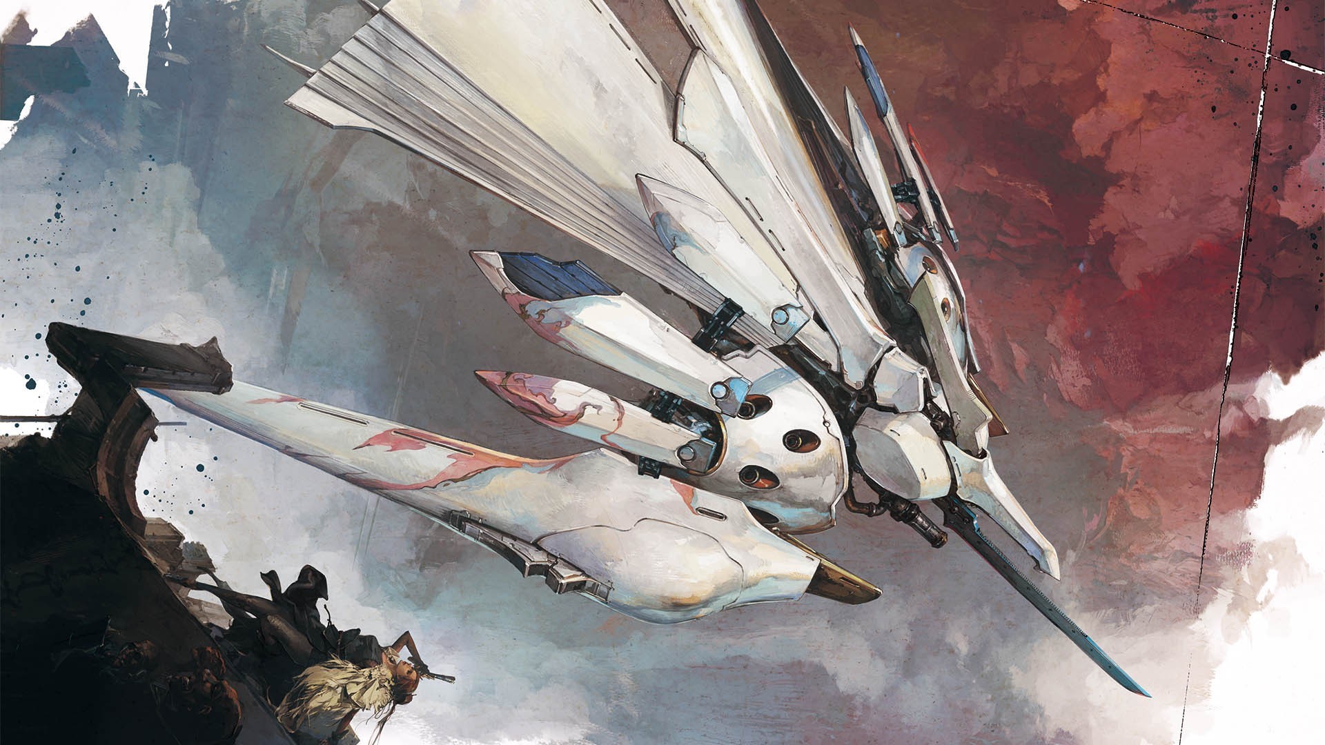 Ikaruga spaceship art HD Wallpaper