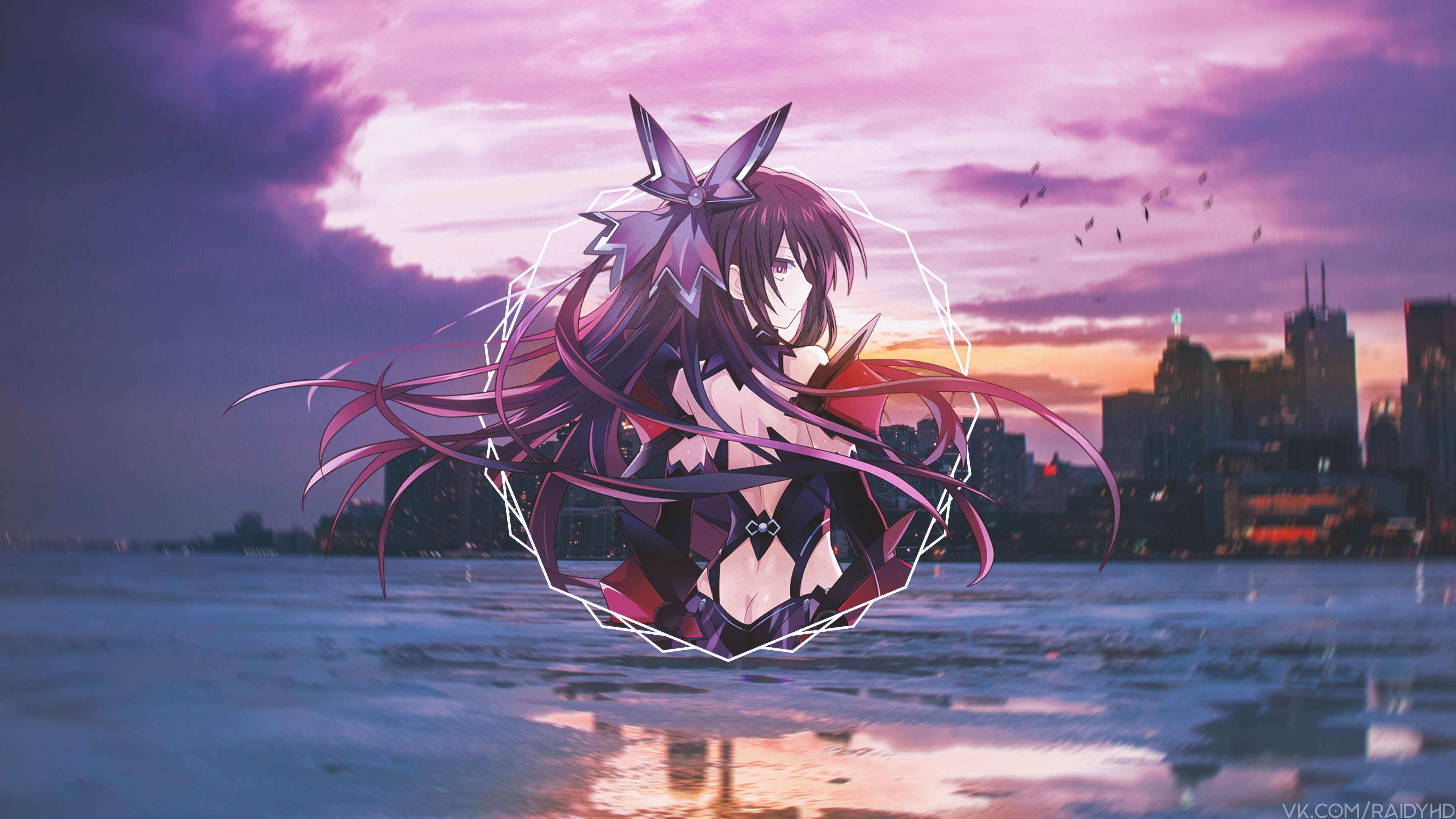 4K Yatogami Tohka from Date A Live HD Wallpaper