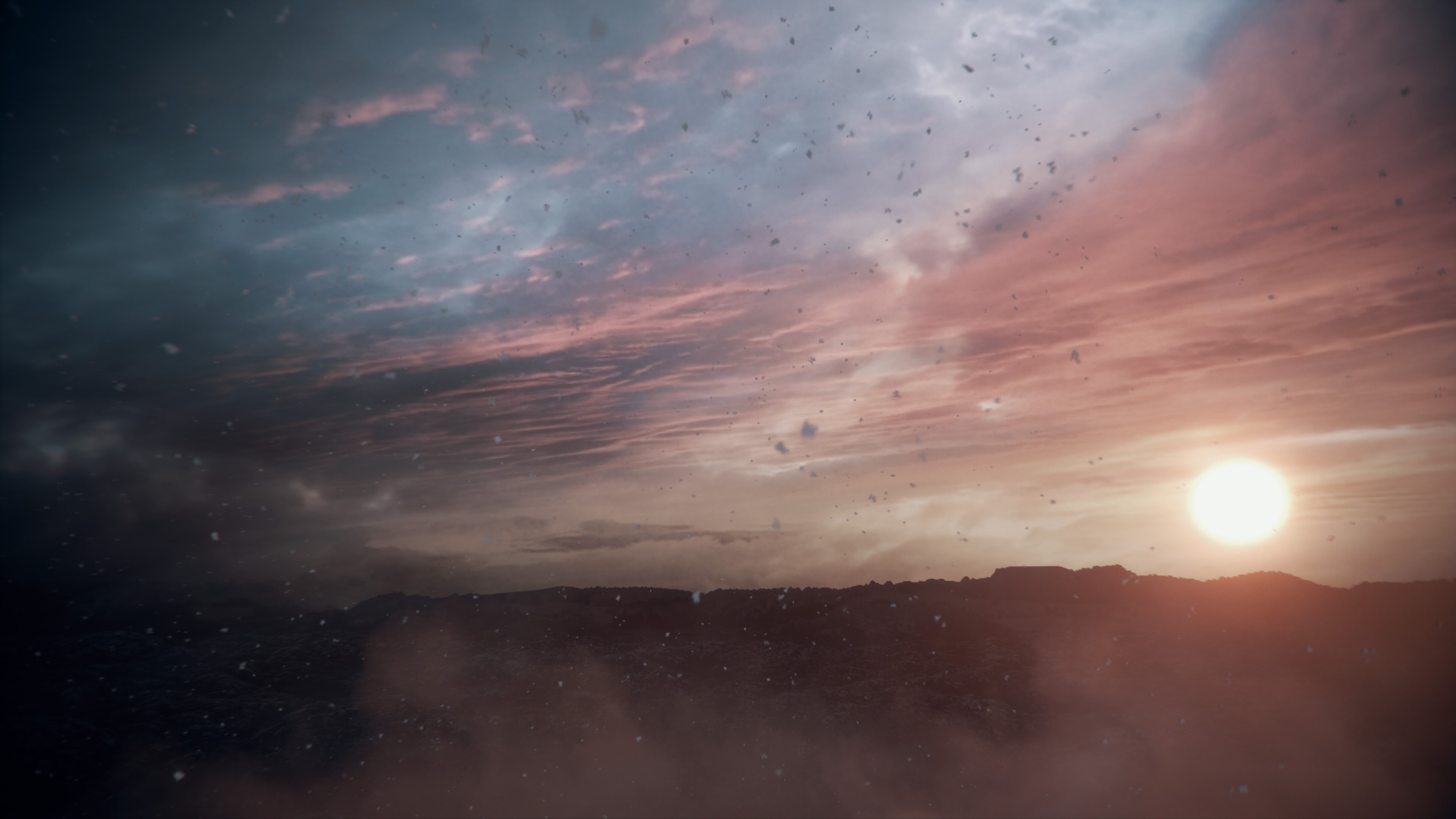 4K A Plague Tale Innocence sunset HD Wallpaper