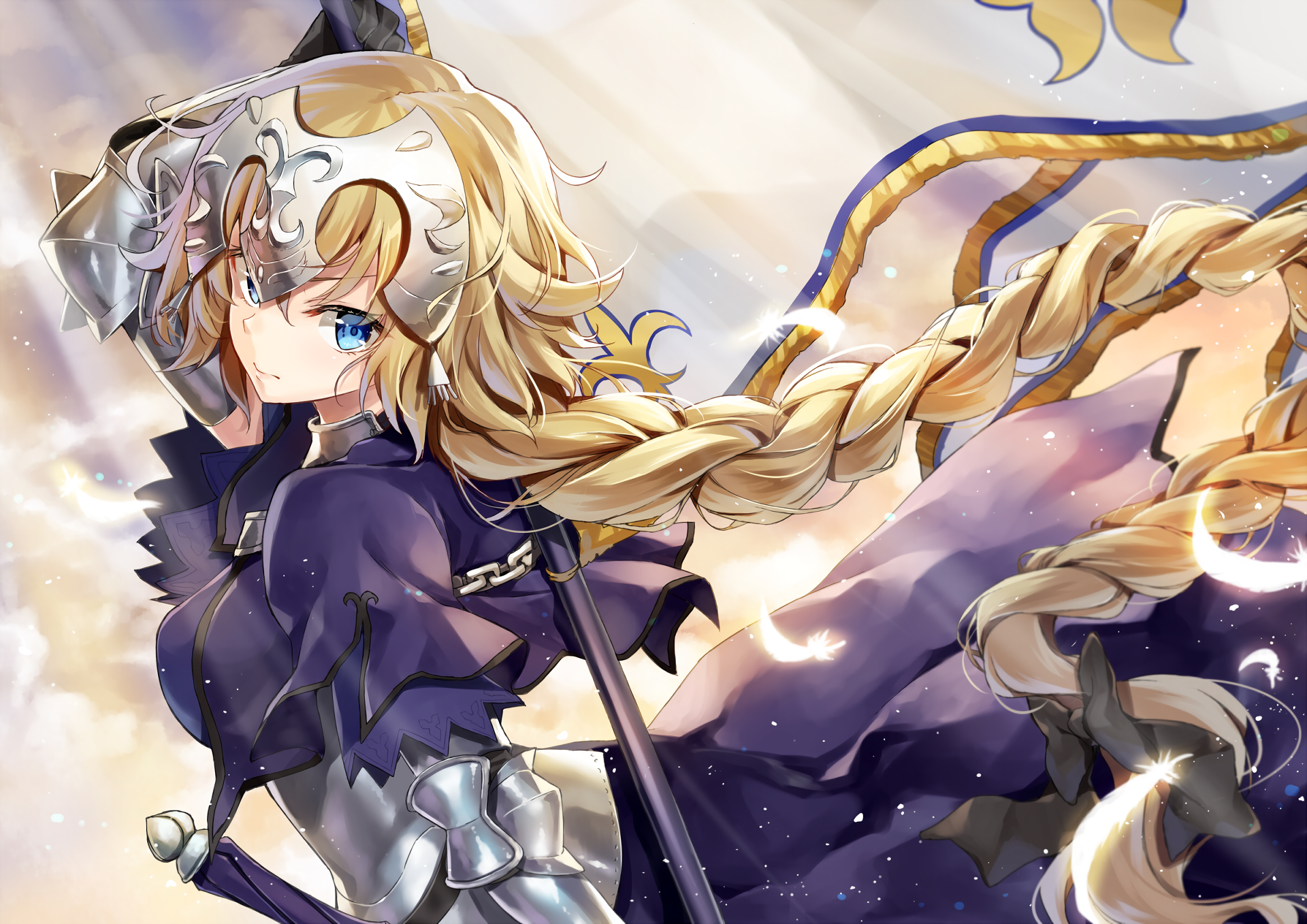 Jeanne d'Arc from Fate/Grand Order HD Wallpaper