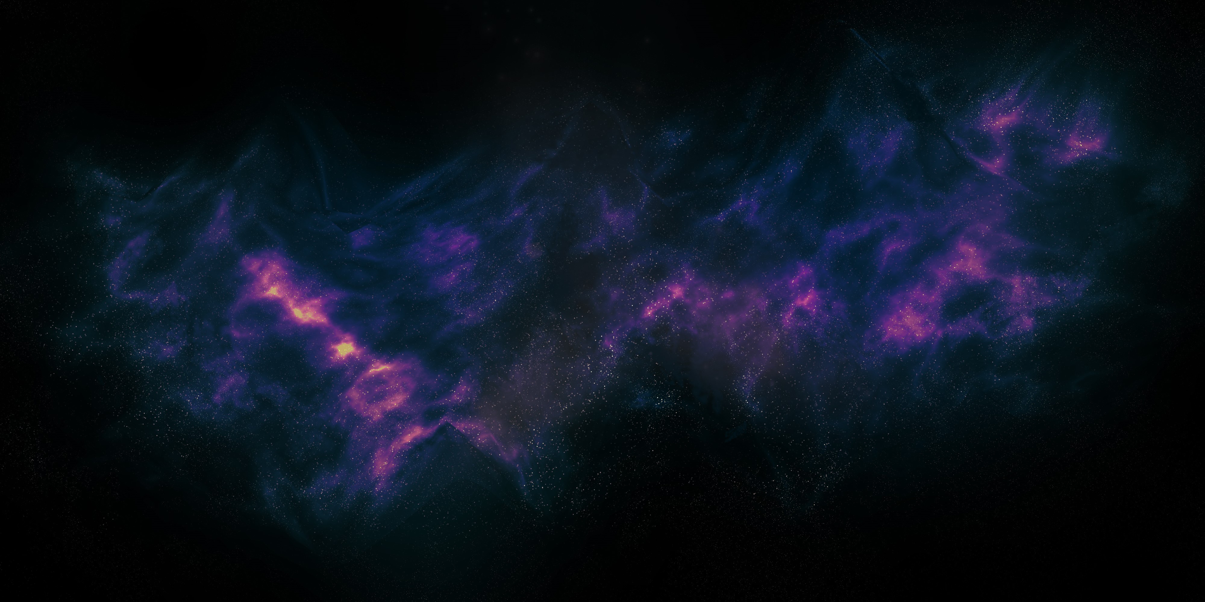 4K Nebula with Stars in Space HD Wallpaper