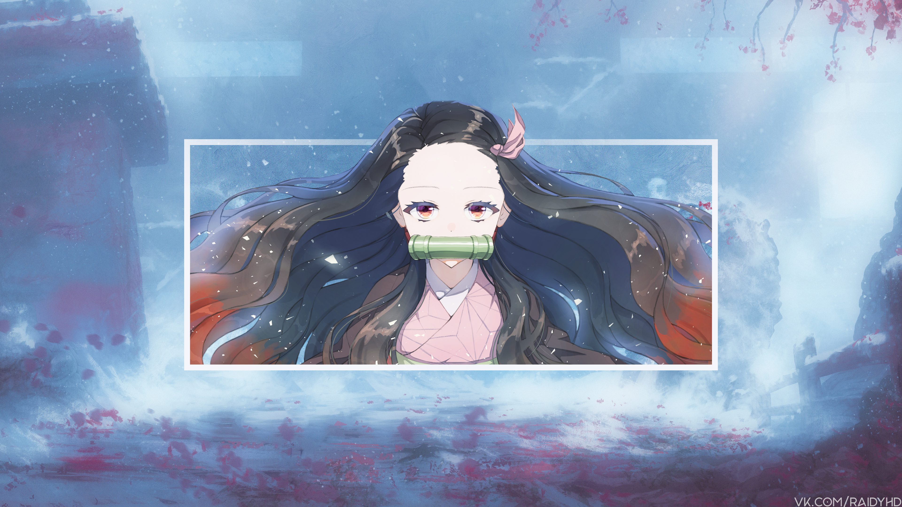 Nezuko Kamado from Demon Slayer 4K HD Wallpaper