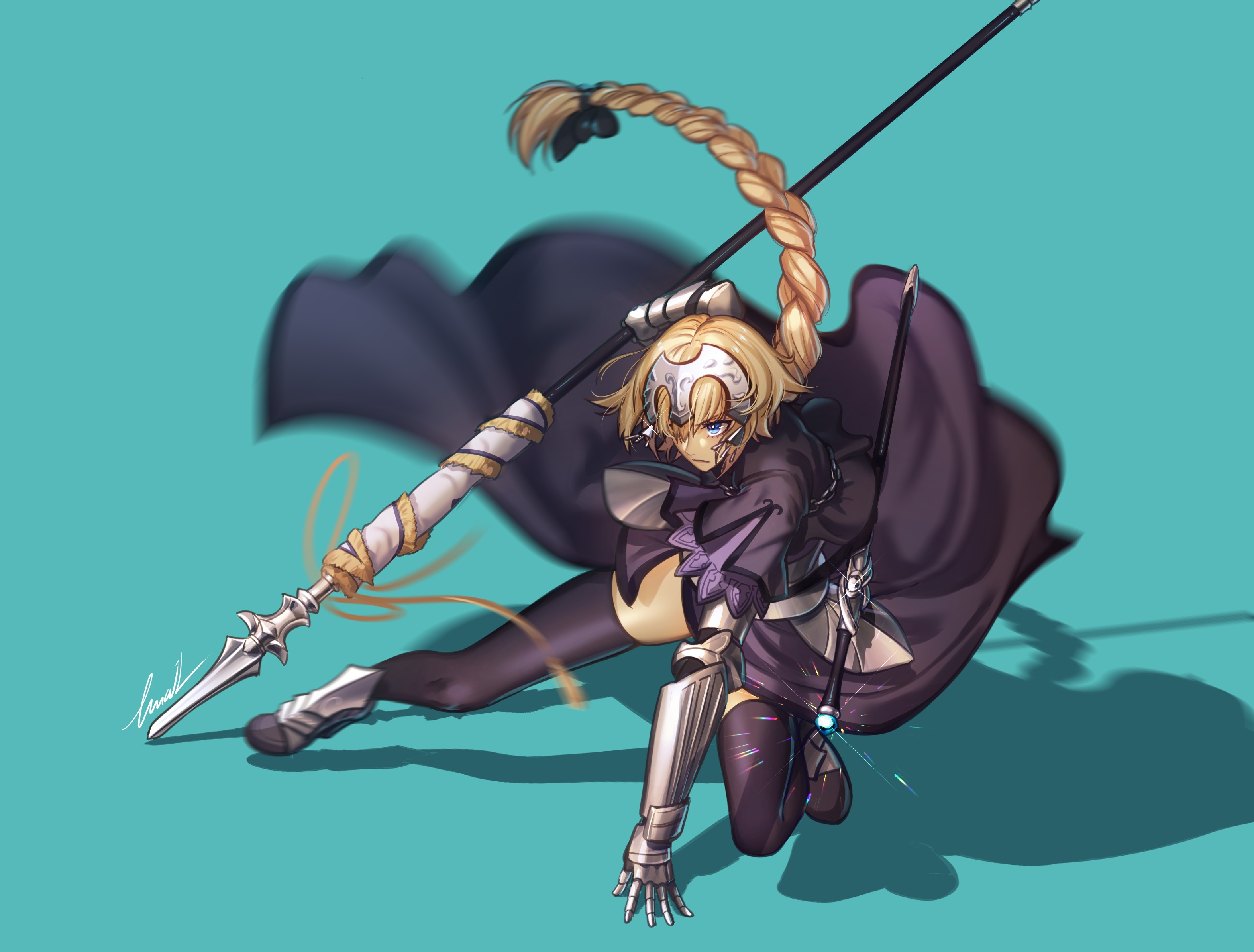 Jeanne d'Arc from Fate/Grand Order HD Wallpaper