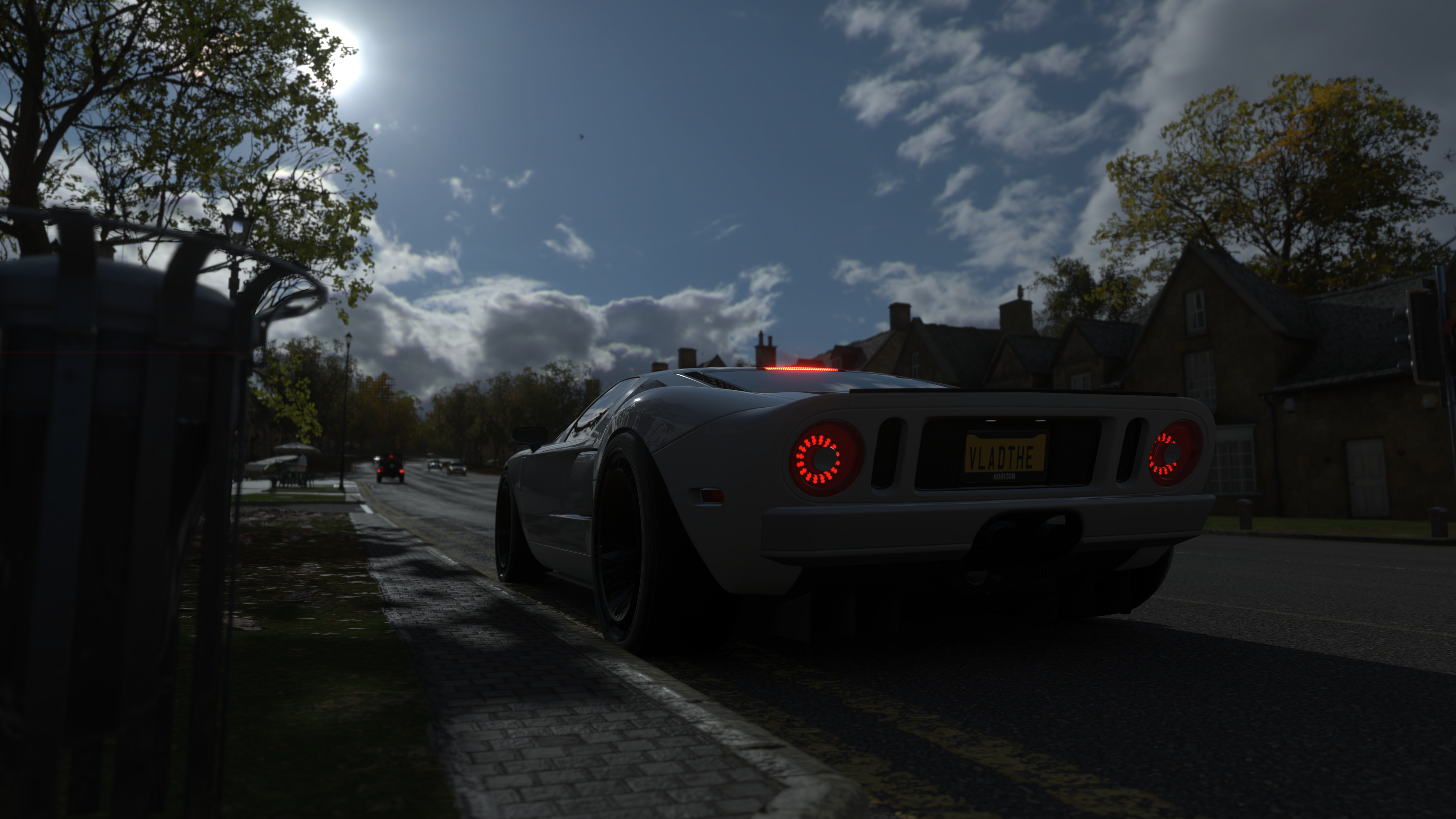White Ford GT from Forza Horizon 4 HD Wallpaper