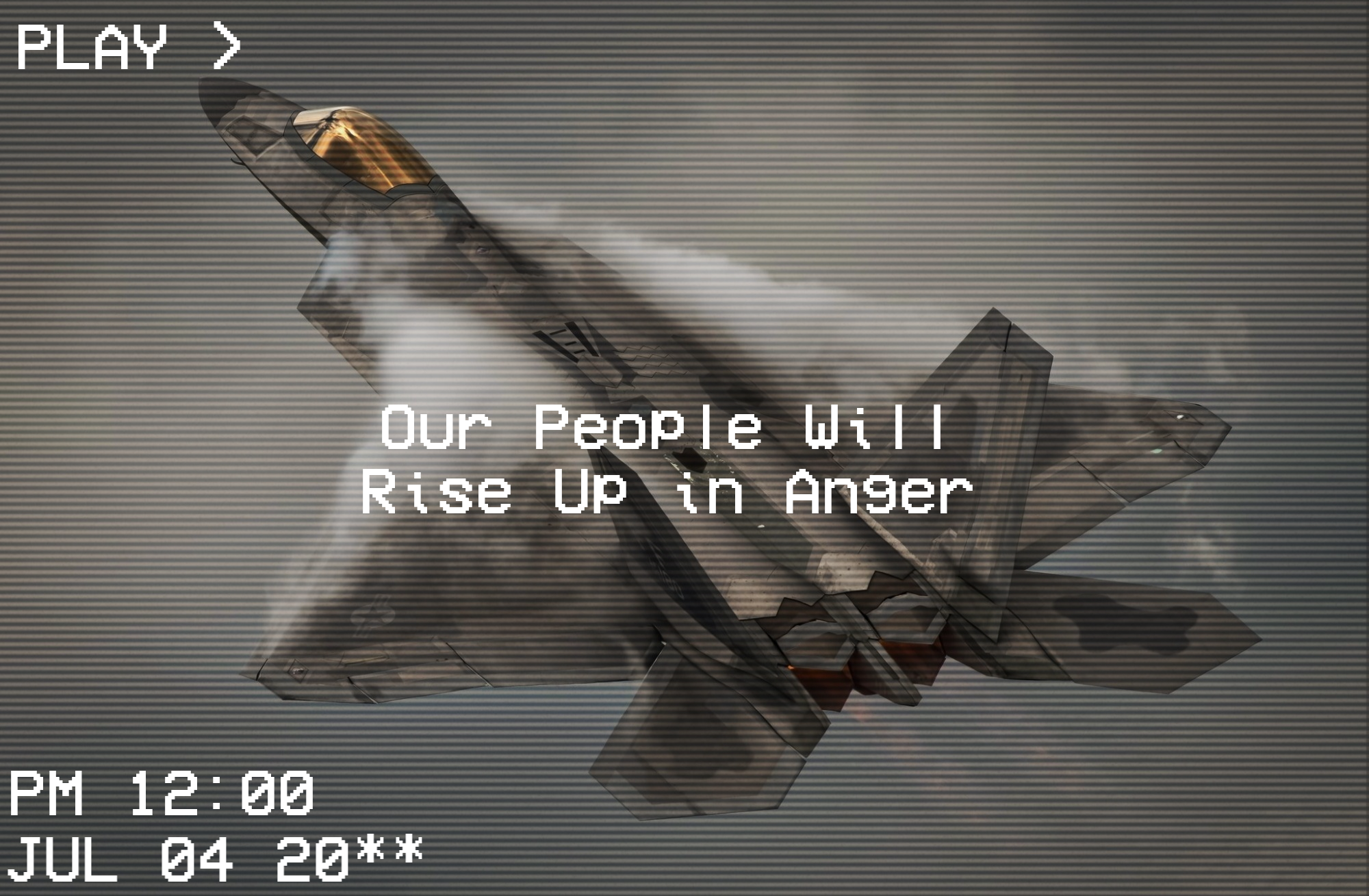 F-22 Raptor with text overlay HD Wallpaper