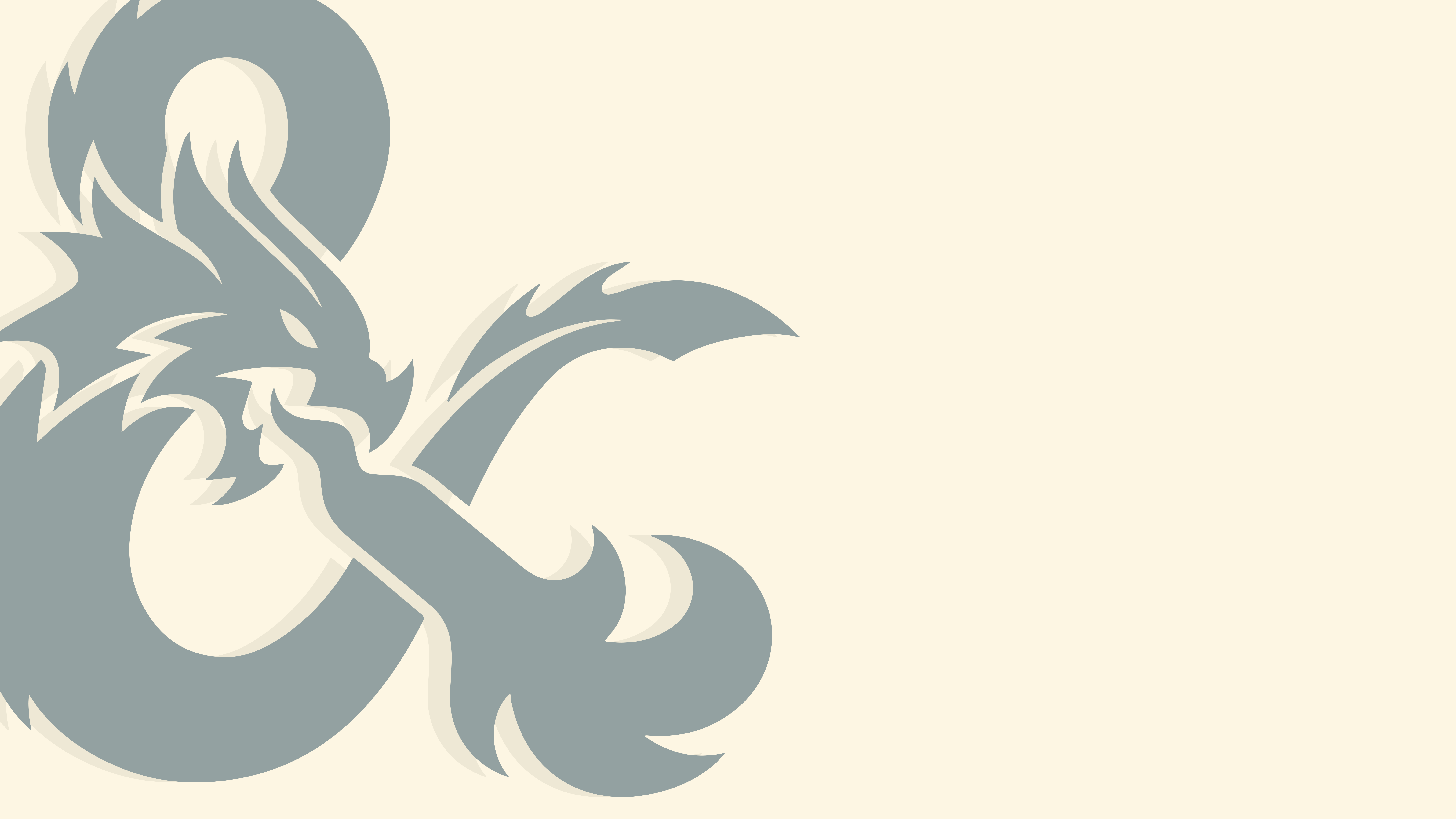 Dungeons & Dragons Dragon Logo HD Wallpaper