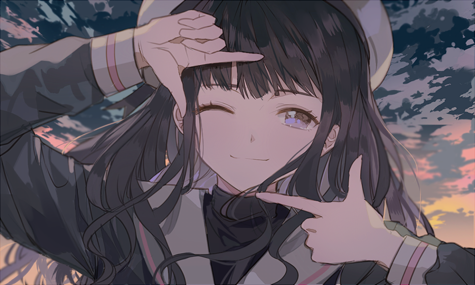 Daidouji Tomoyo from Card Captor Sakura HD Wallpaper
