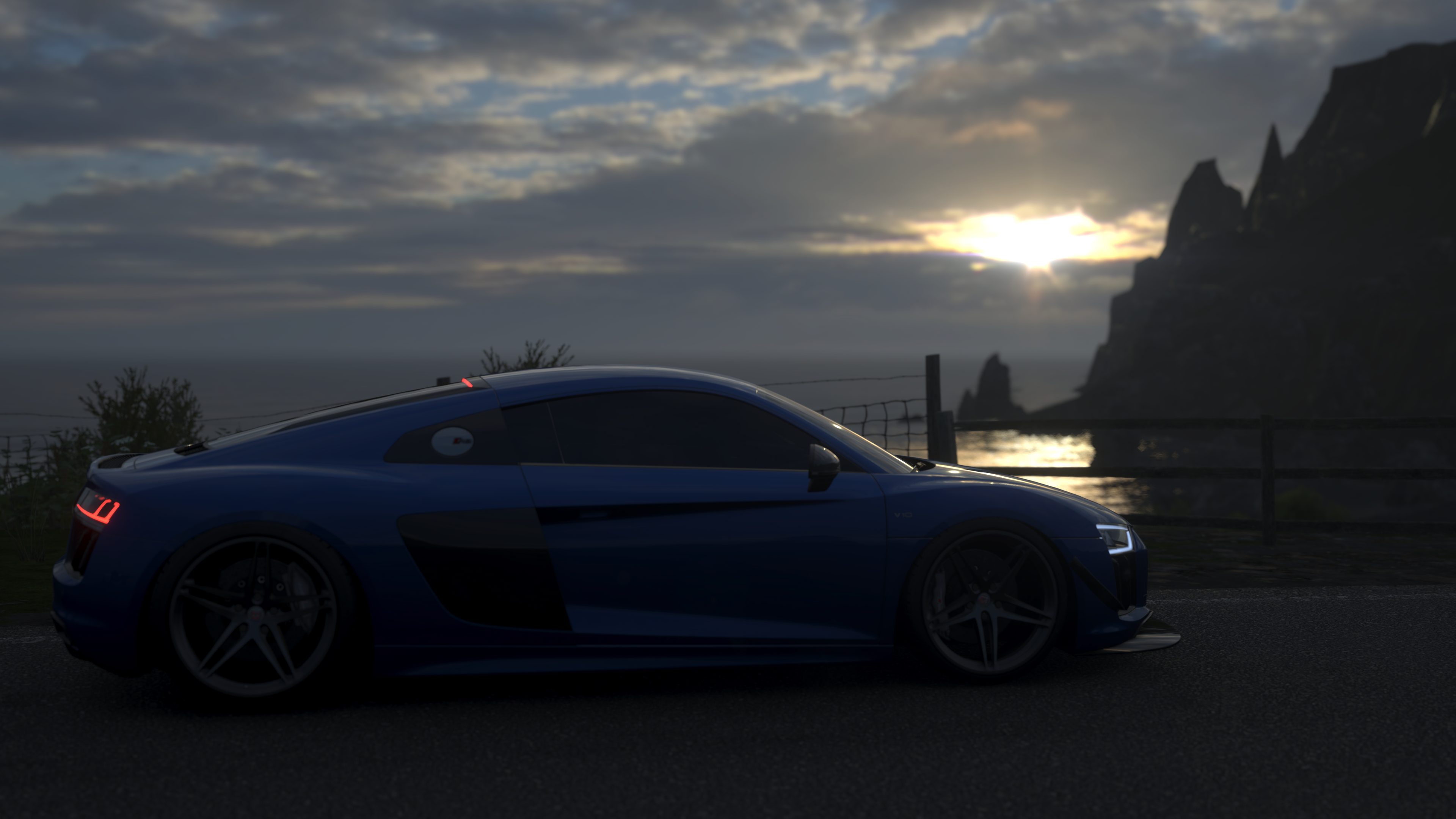4K Audi R8 Type 4S in Forza Horizon 4 HD Wallpaper