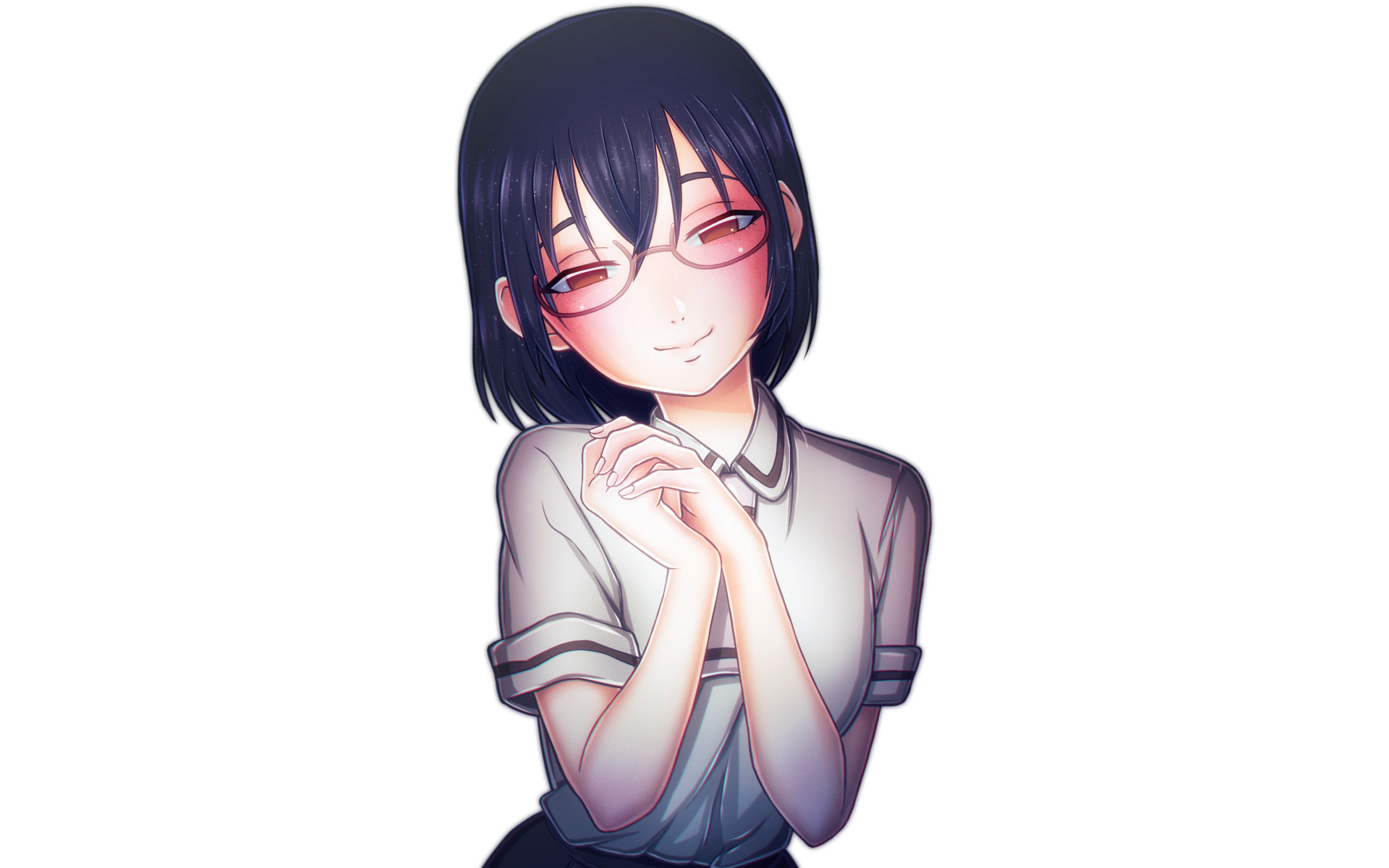 Kasumi Nomura from Asobi Asobase HD Wallpaper
