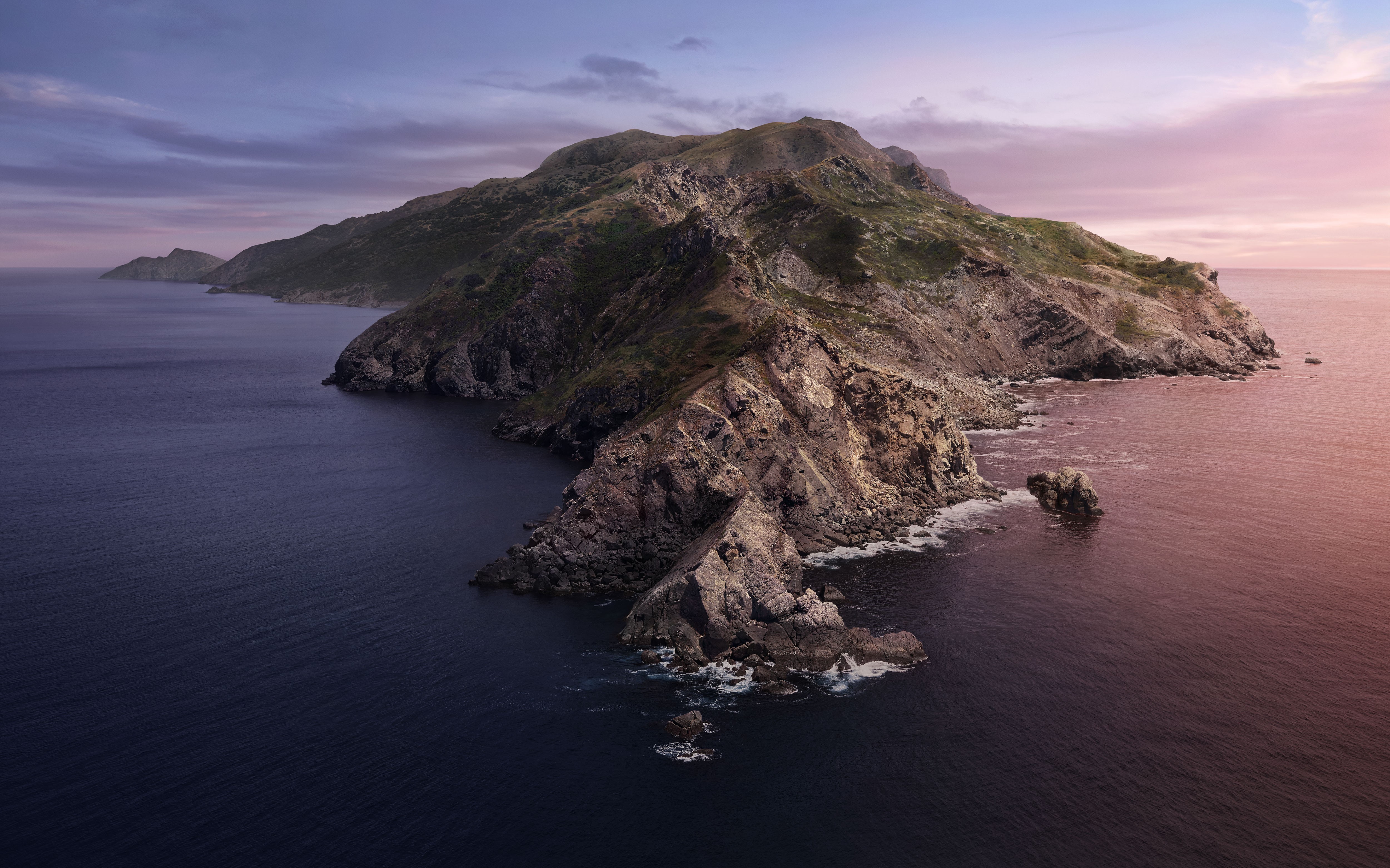 4K Catalina Island Sea and Sky HD Wallpaper