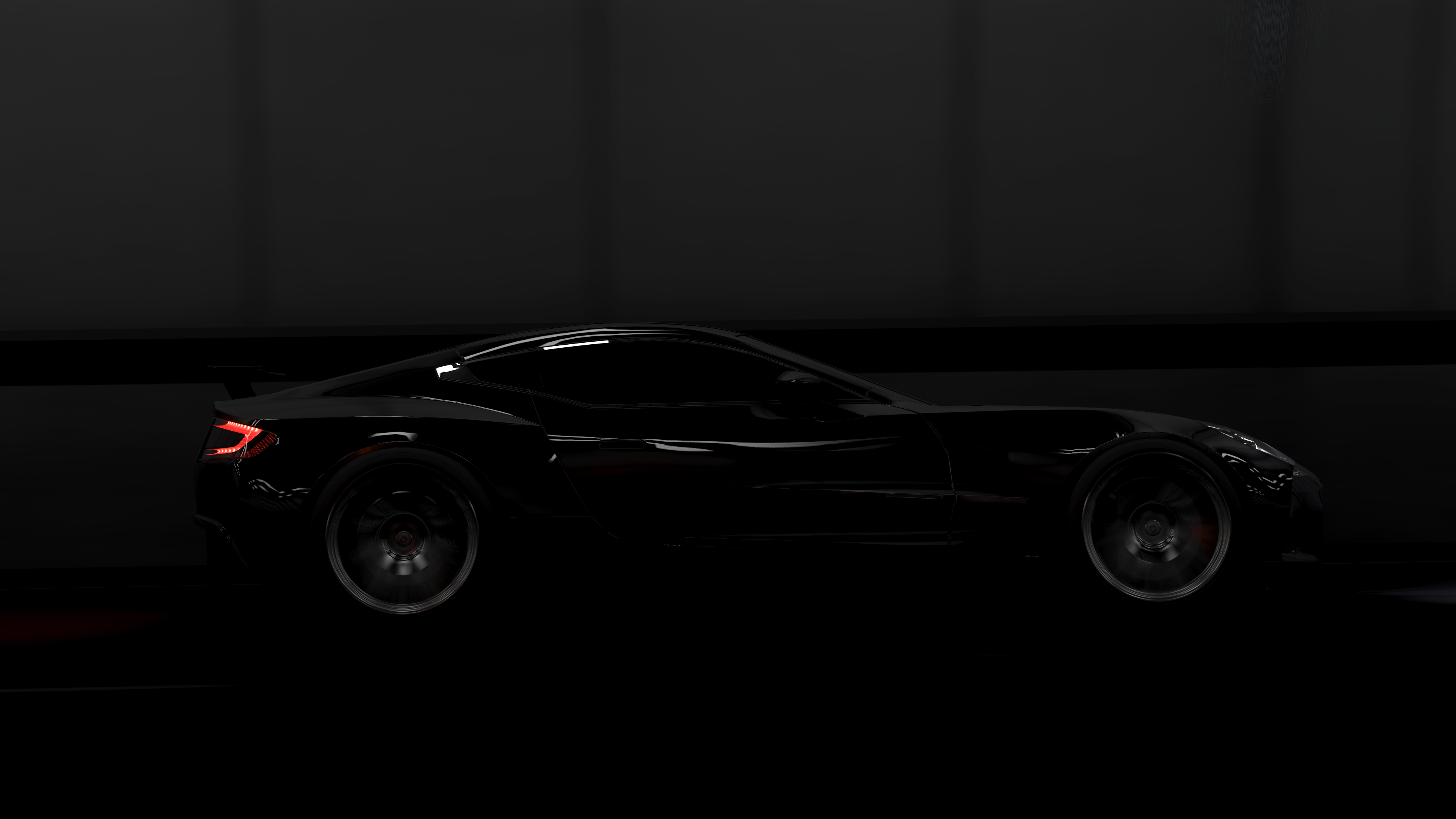 Black Aston Martin from Forza Horizon 4 HD Wallpaper