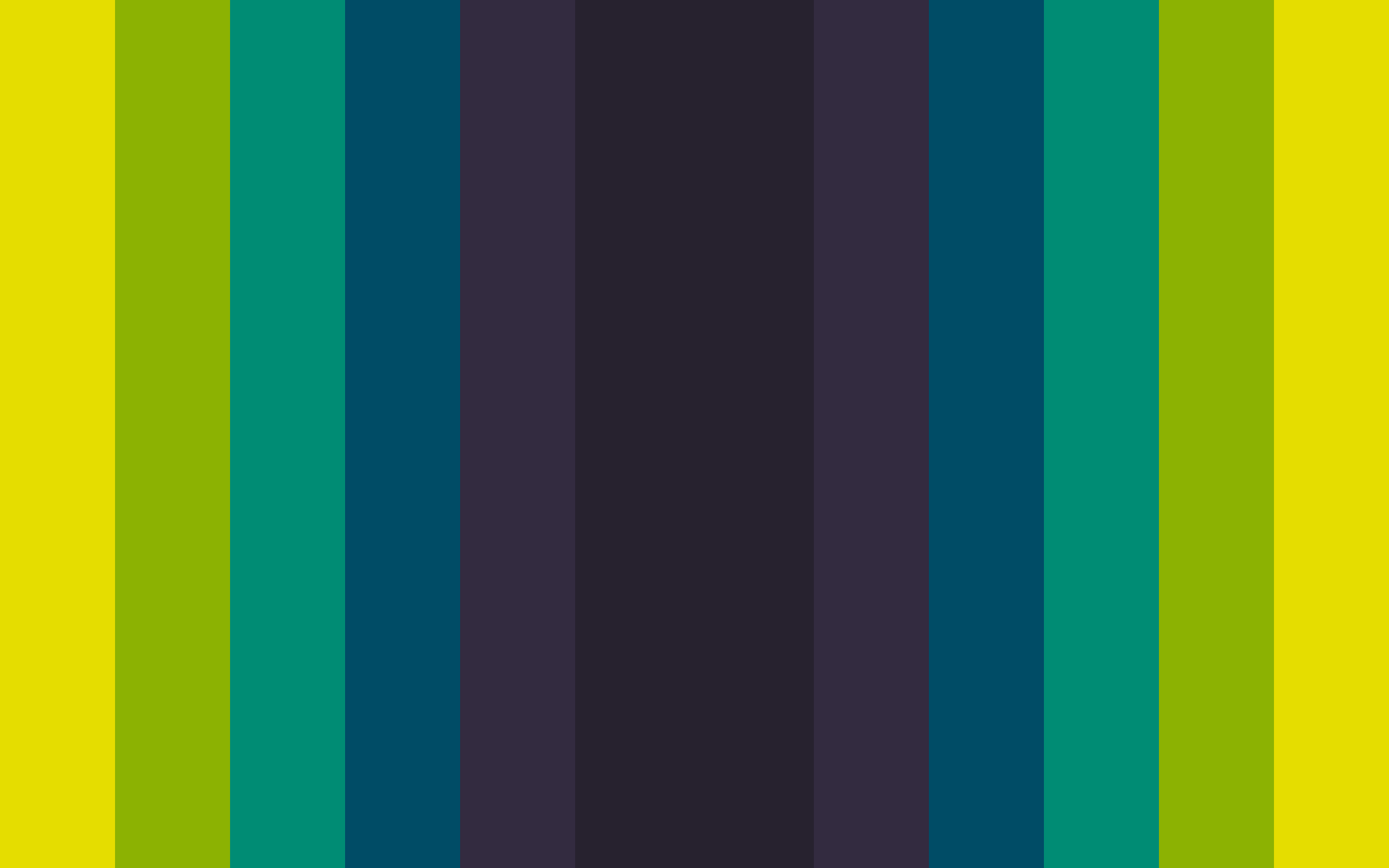 Vertical stripes of yellow, green, teal, navy, and dark purple. HD Wallpaper