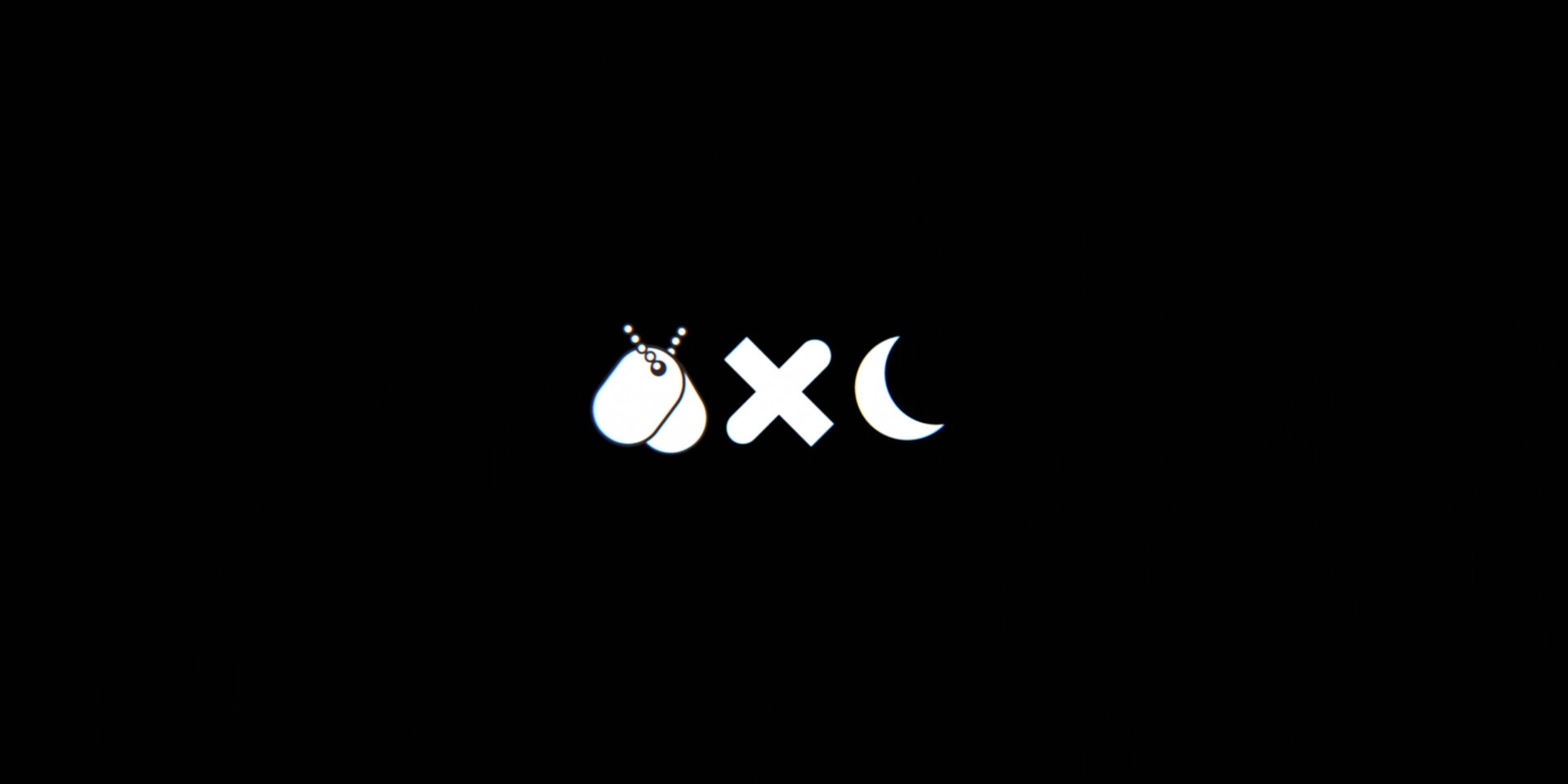 Dog tags, cross, and moon from Love, Death & Robots HD Wallpaper