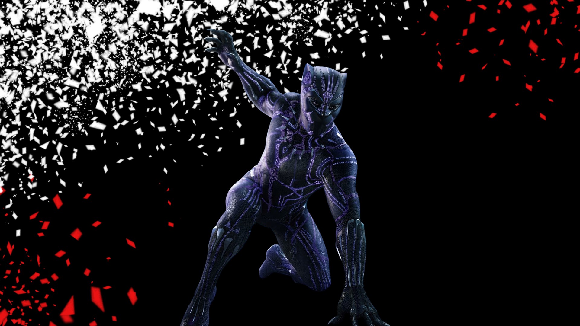 Black Panther from Avengers HD Wallpaper