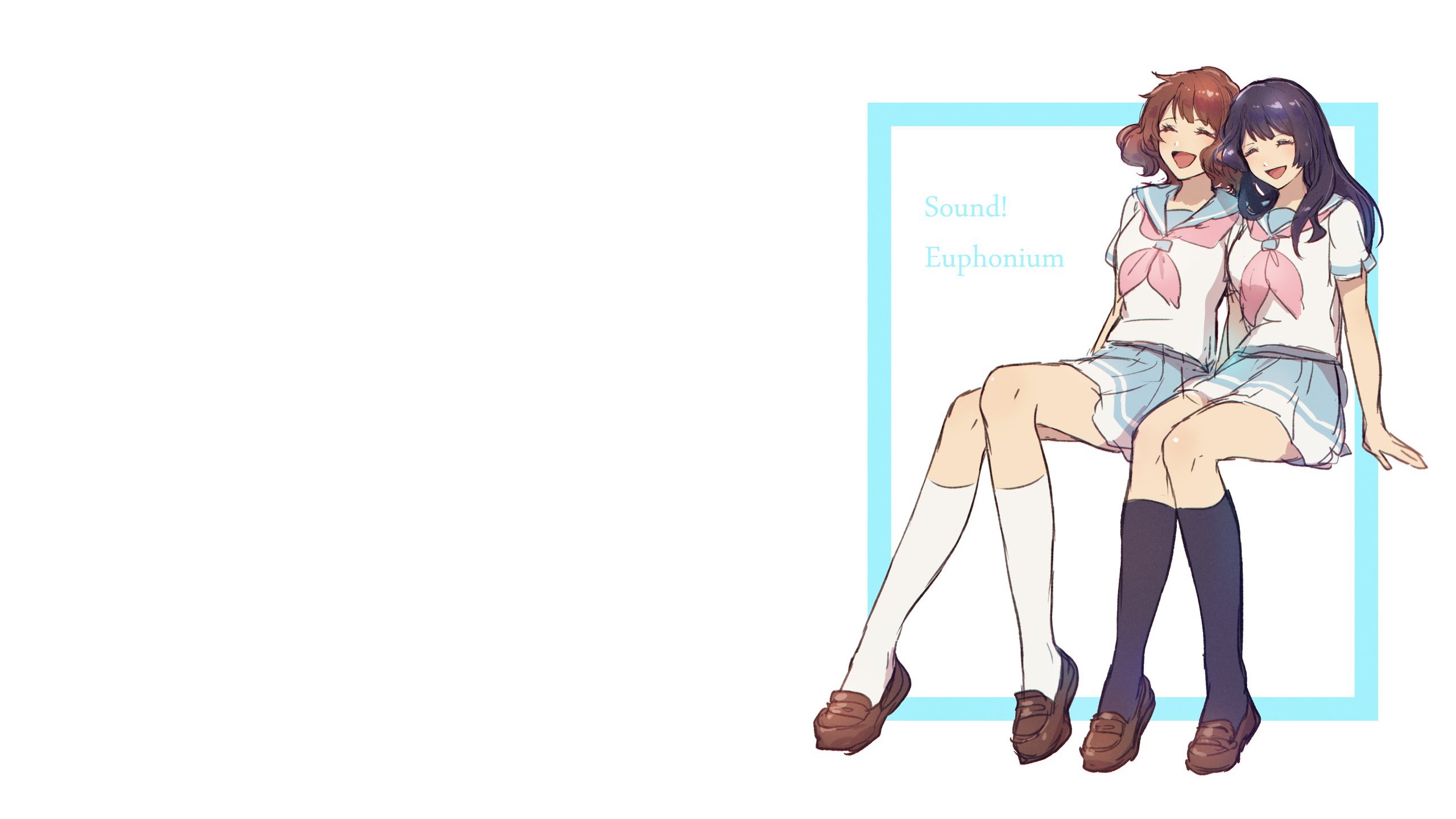 Oumae Kumiko and Kousaka Reina from Sound! Euphonium HD Wallpaper