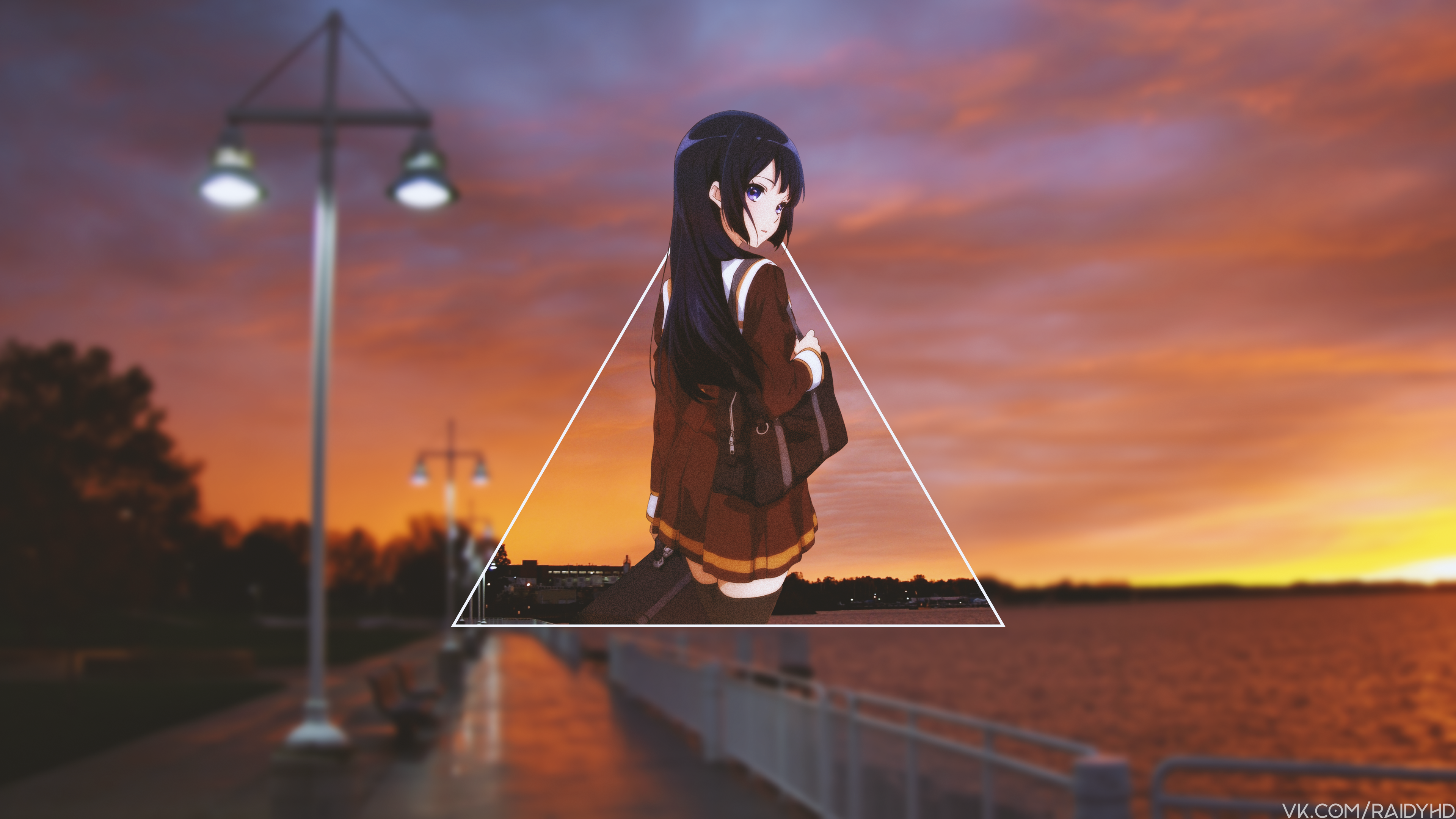 4K Kousaka Reina from Hibike! Euphonium HD Wallpaper