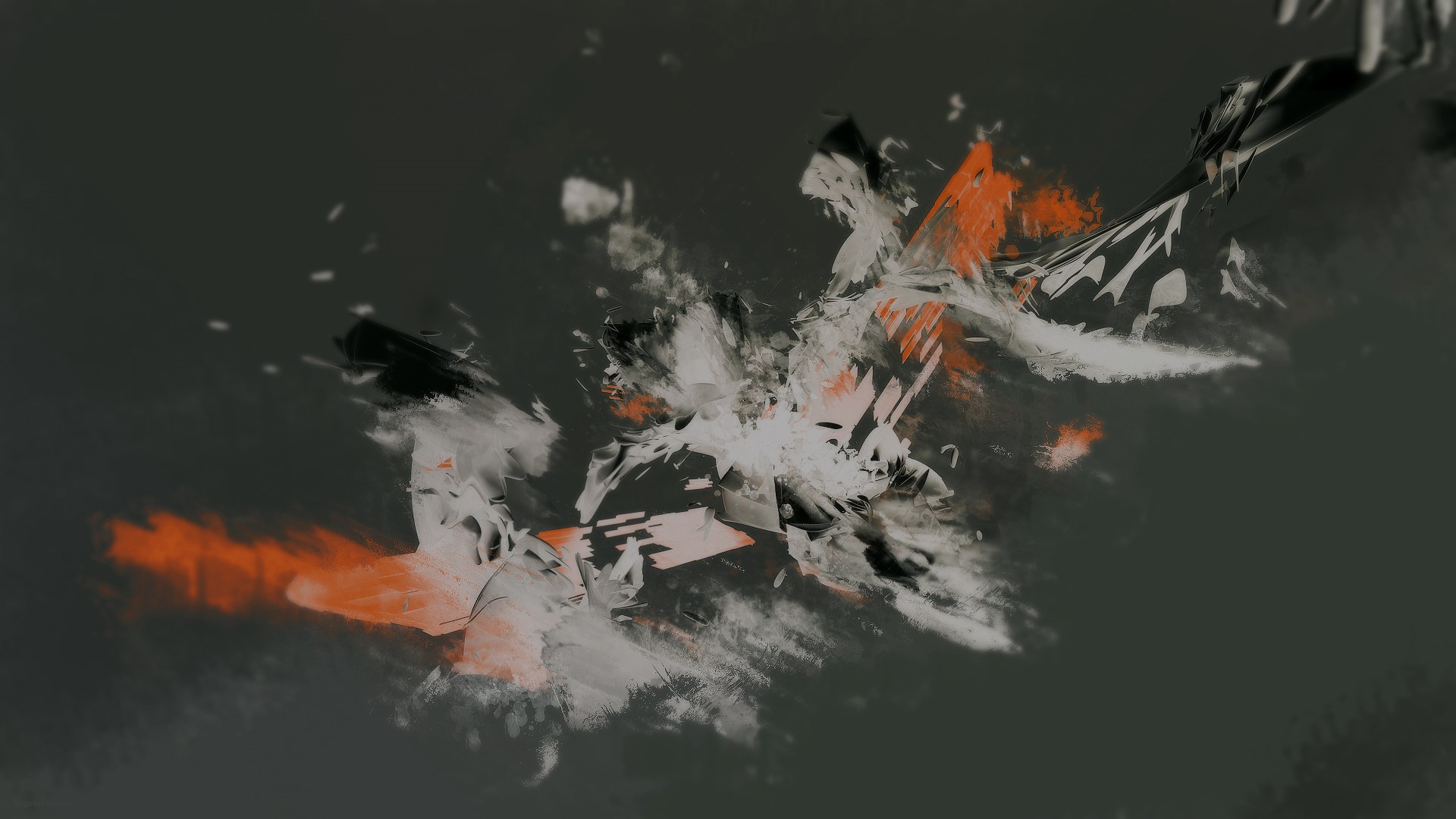 Hacknet abstract digital art HD Wallpaper