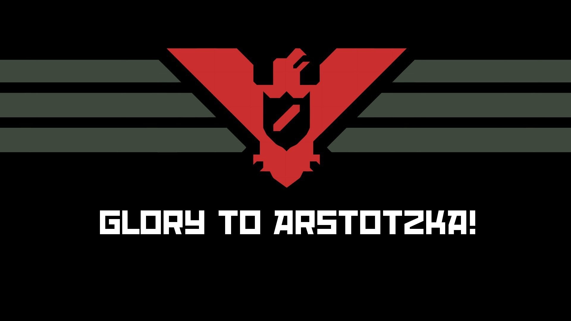 Glory to Arstotzka flag from Papers, Please HD Wallpaper