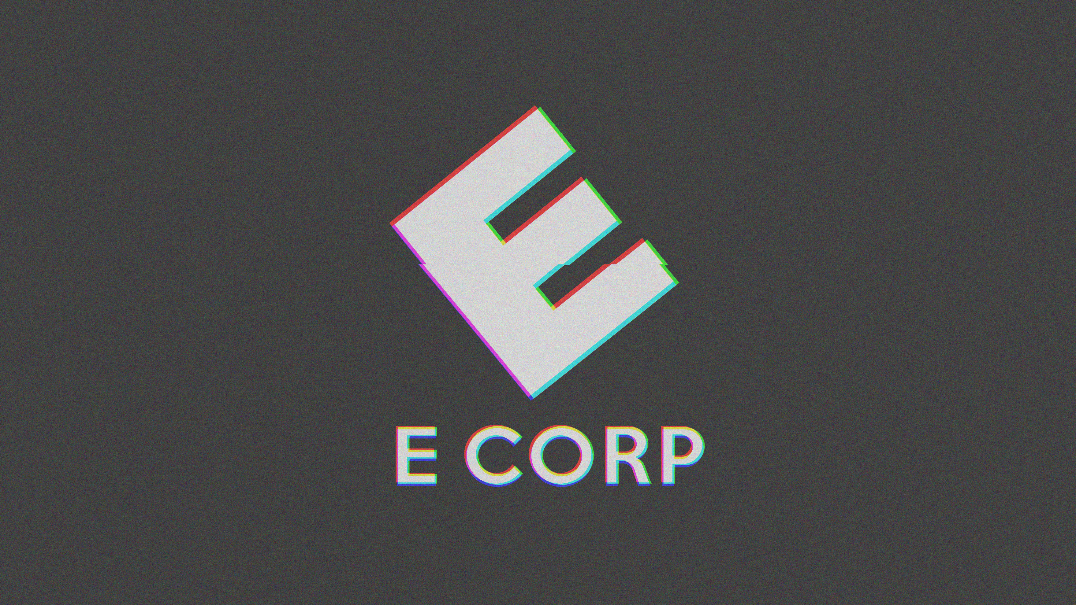 E Corp logo from Mr. Robot HD Wallpaper