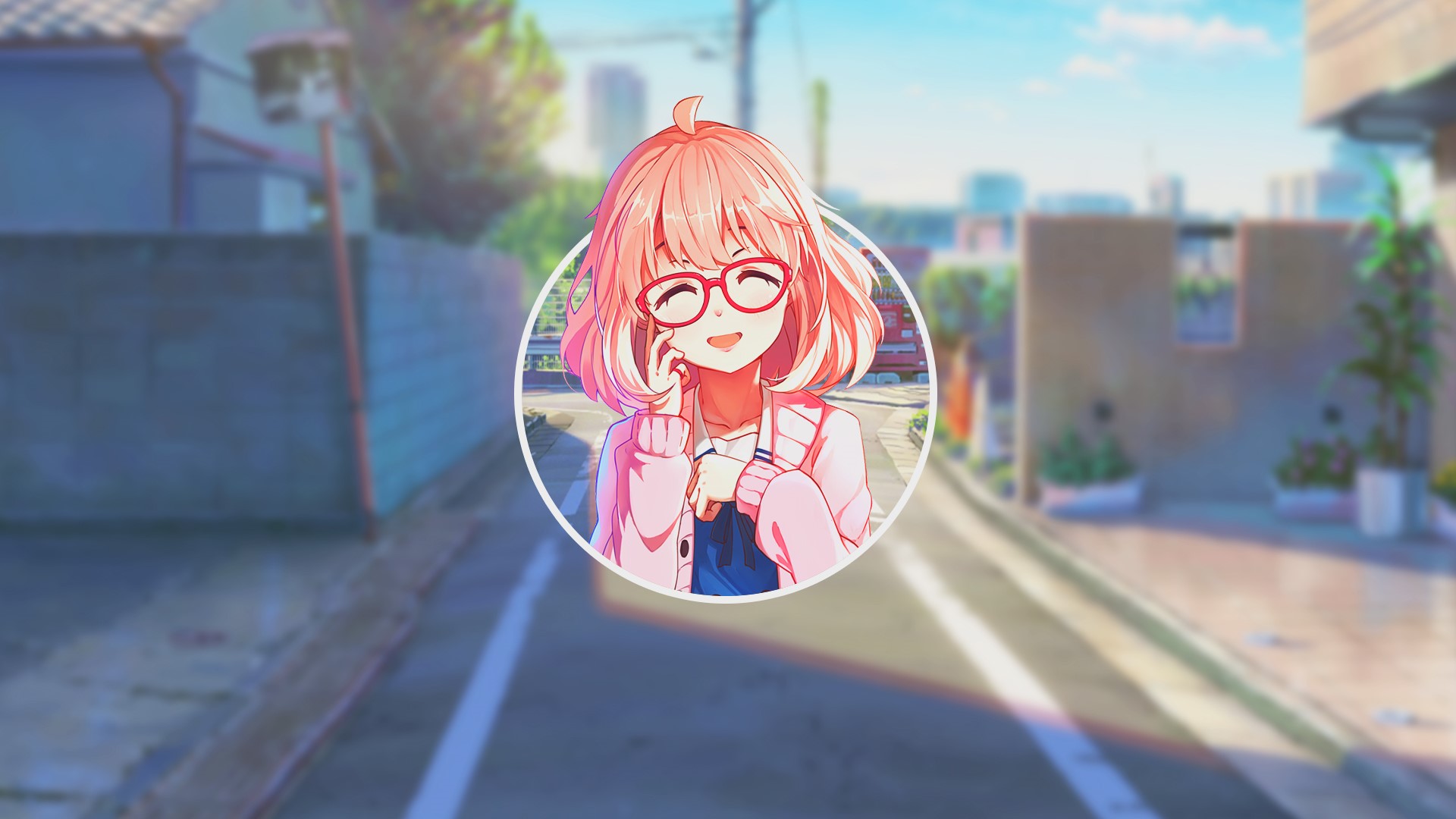 Mirai Kuriyama from Kyoukai no Kanata HD Wallpaper