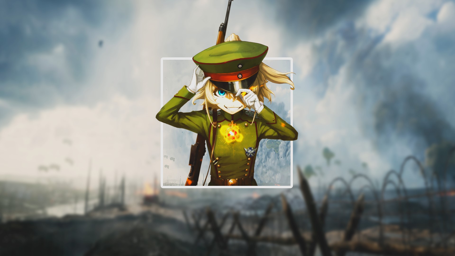 Tanya Degurechaff from Saga of Tanya the Evil HD Wallpaper