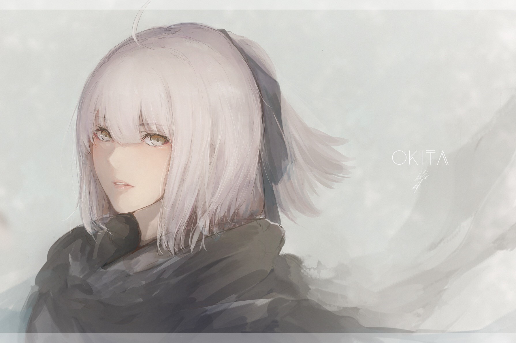 Okita from Fate/Grand Order HD Wallpaper
