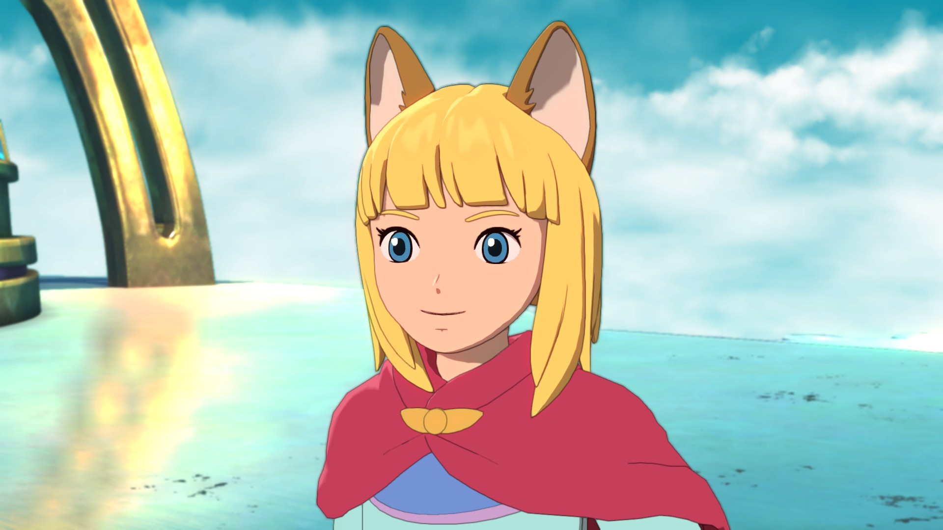 Girl with animal ears from Ni no Kuni II: Revenant Kingdom HD Wallpaper