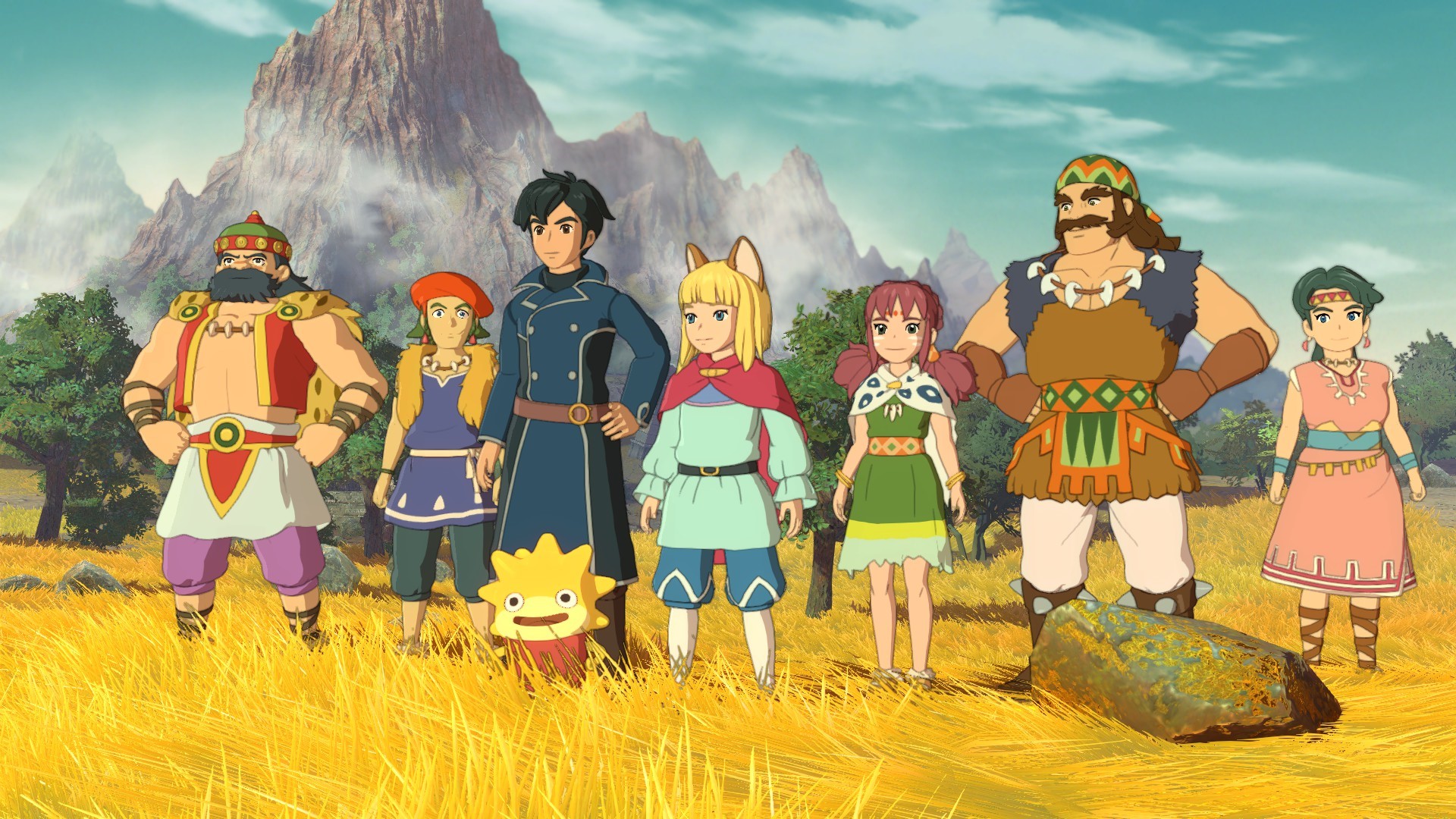Characters from Ni no Kuni II: Revenant Kingdom HD Wallpaper