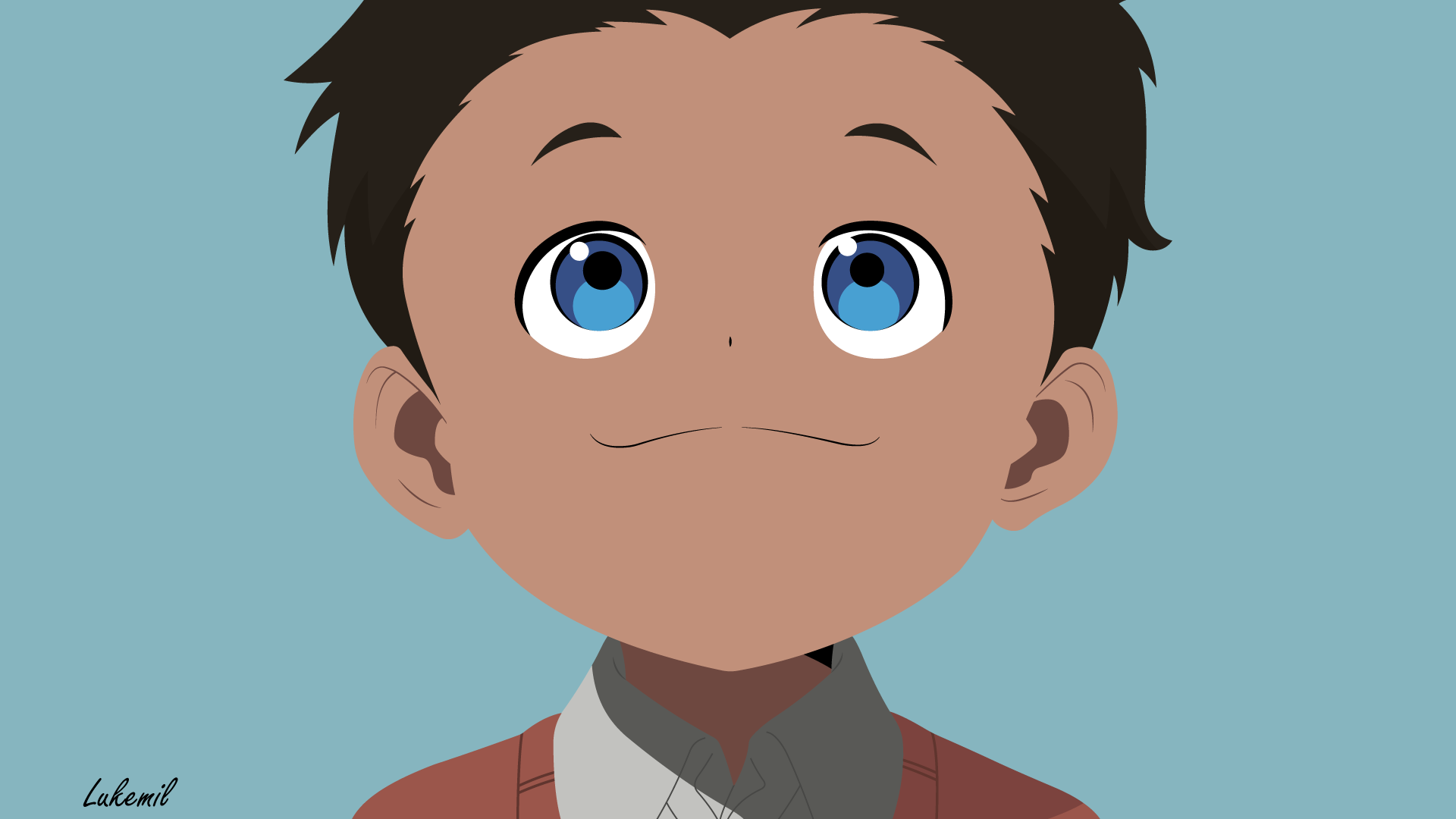 Boy from The Promised Neverland HD Wallpaper
