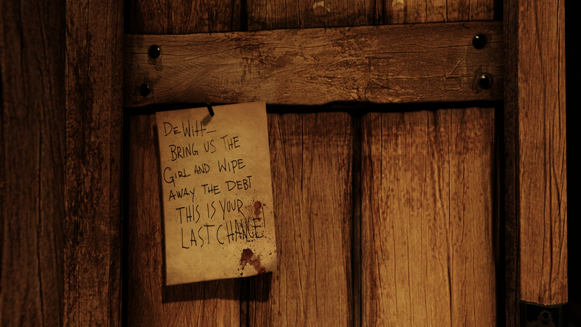 Note from BioShock Infinite HD Wallpaper